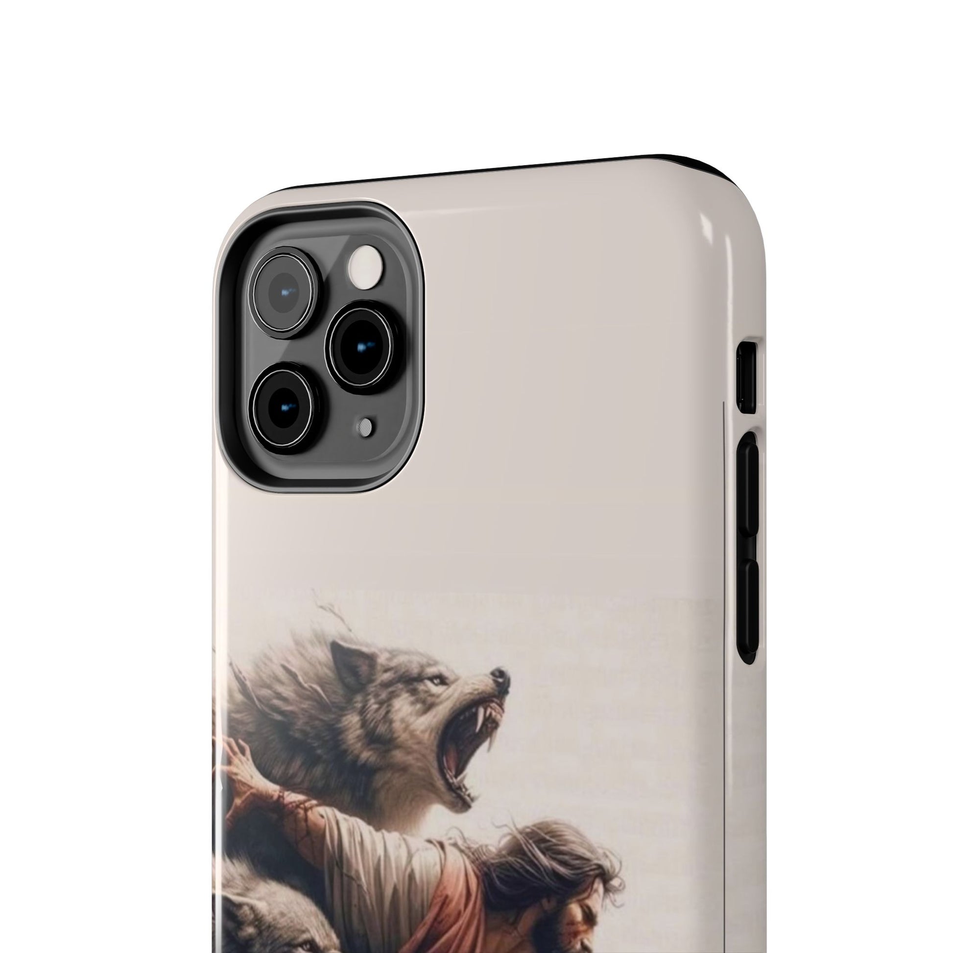 Jesus x Wolves Christian Themed Tough Phone Cases for Iphones & Samsung Phones
