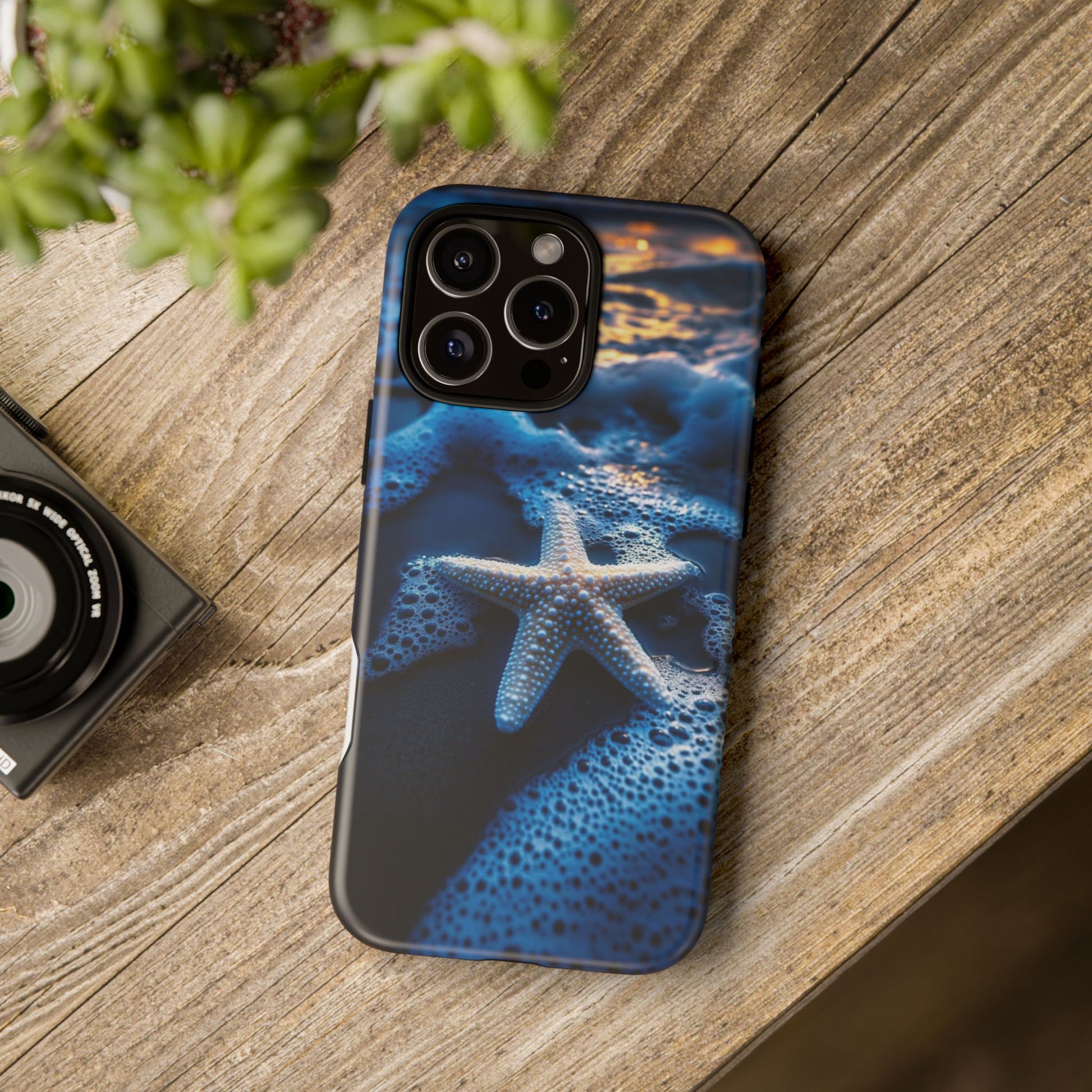 Starfish Beach Tough Cases for iPhones, Samsung, and Pixel