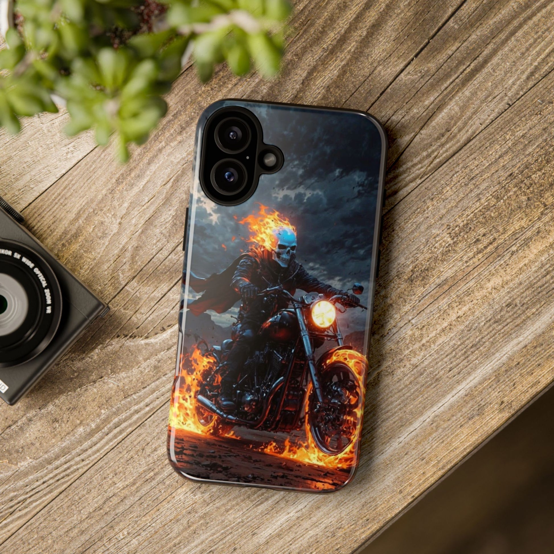 Marvel's Ghost Rider Tough Cases for iPhones, Samsung, and Pixel