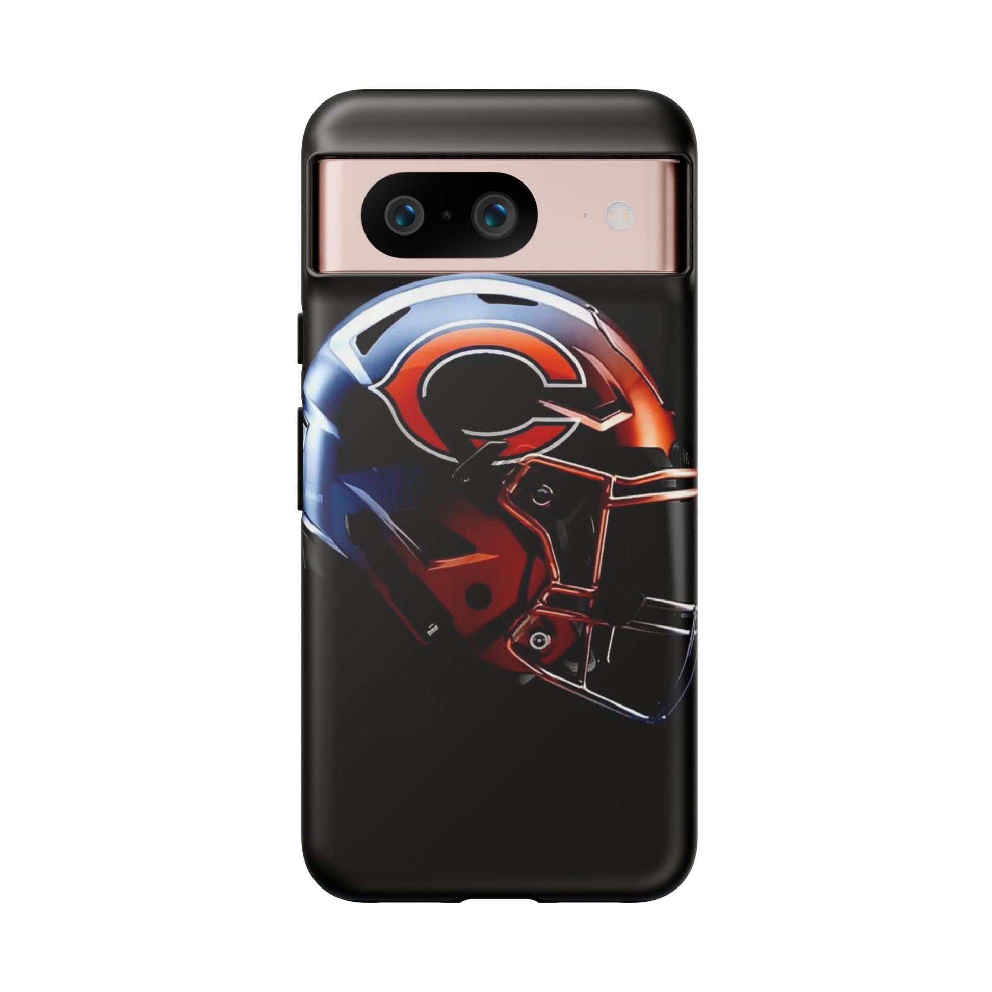 Football Helmet Chicago Bears Phone Case, Tough Cases for iPhones, Samsung, and Pixel