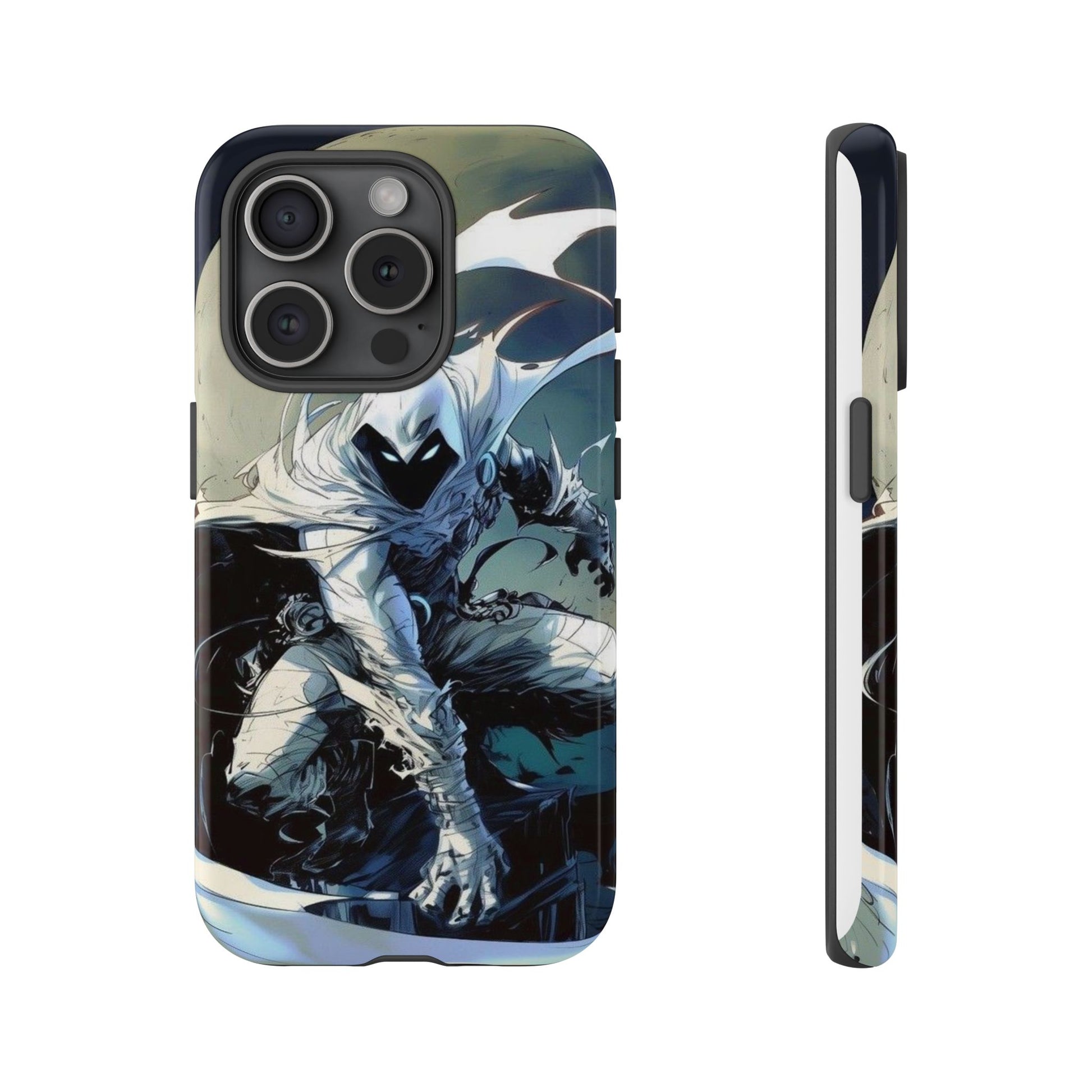 Moon Knight Tough Cases for iPhones, Samsung, and Pixel