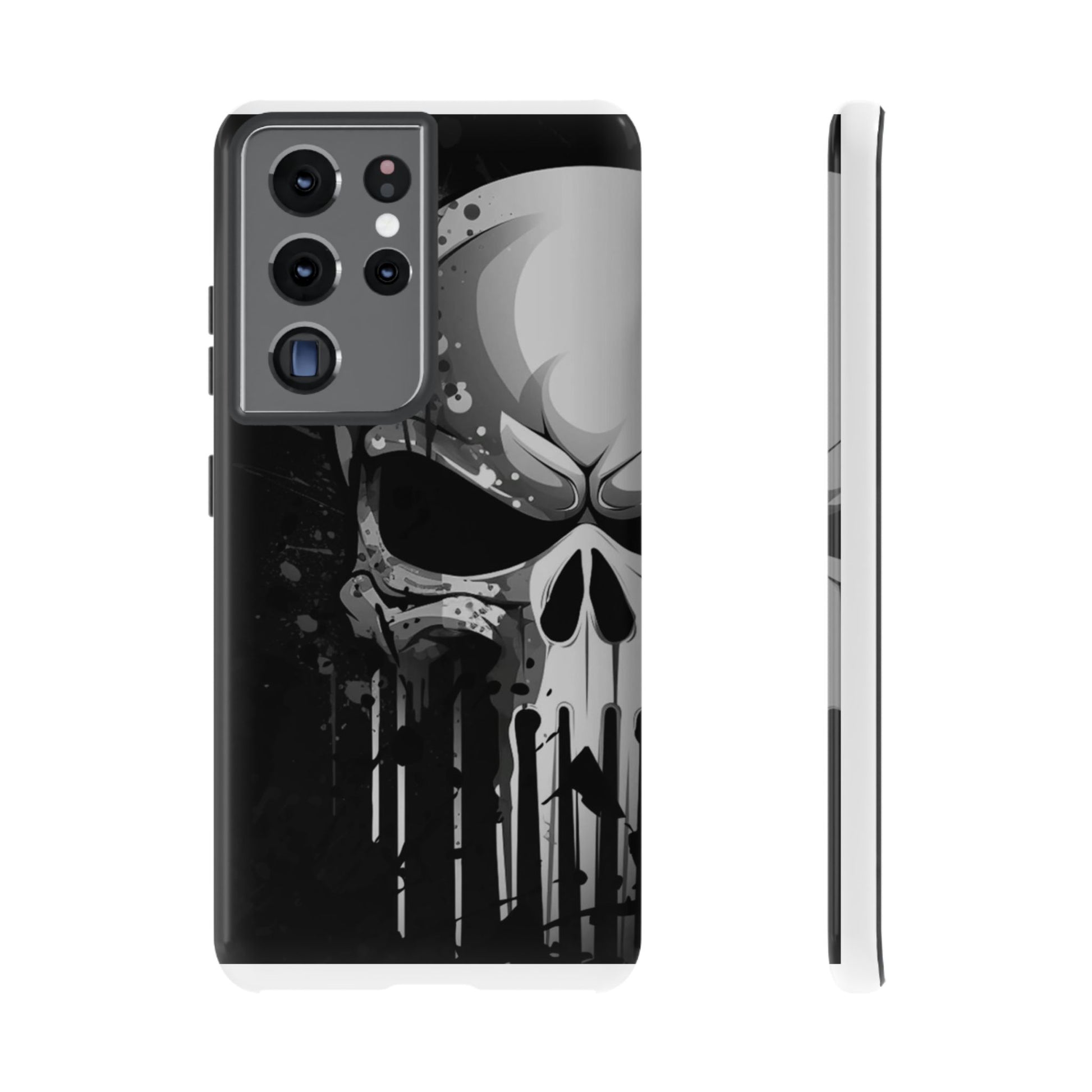Punisher Skull Tough Cases for iPhones, Samsung, and Pixel