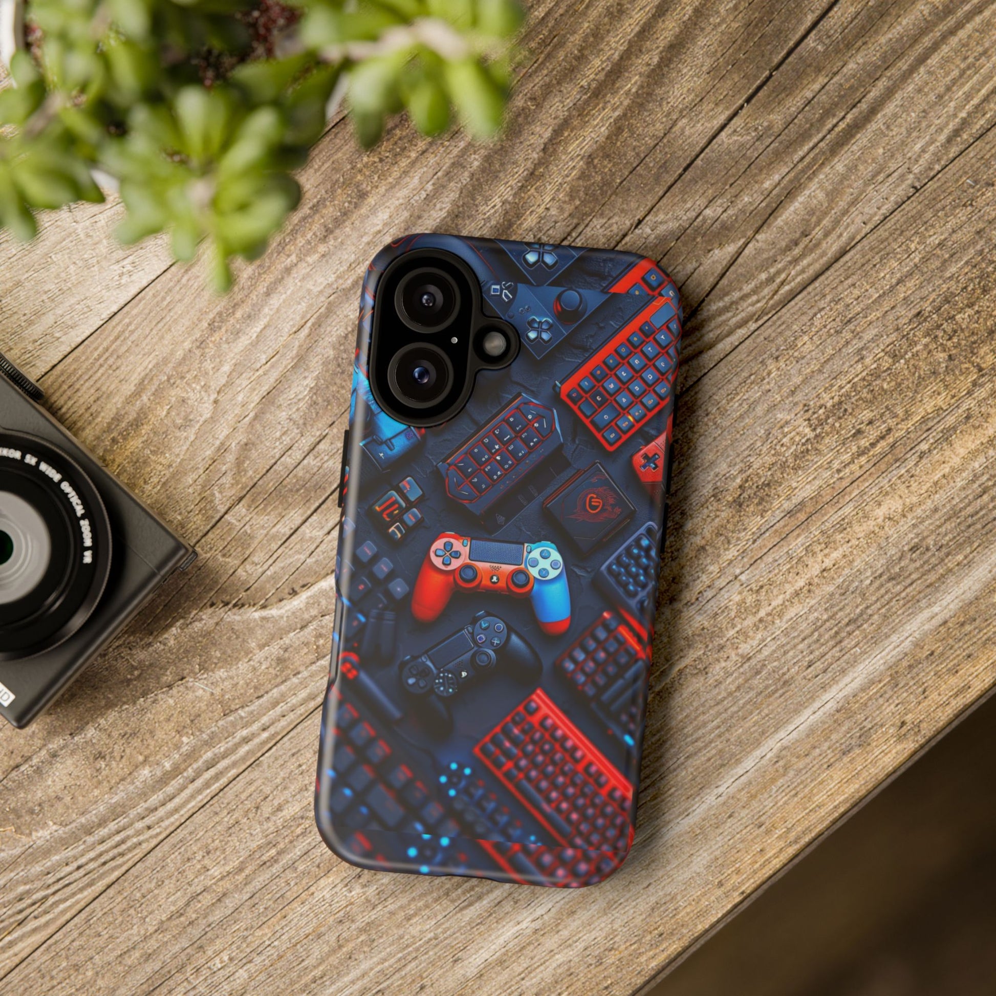 Gamer Themed Controllers Tough Cases for iPhones, Samsung, and Pixel