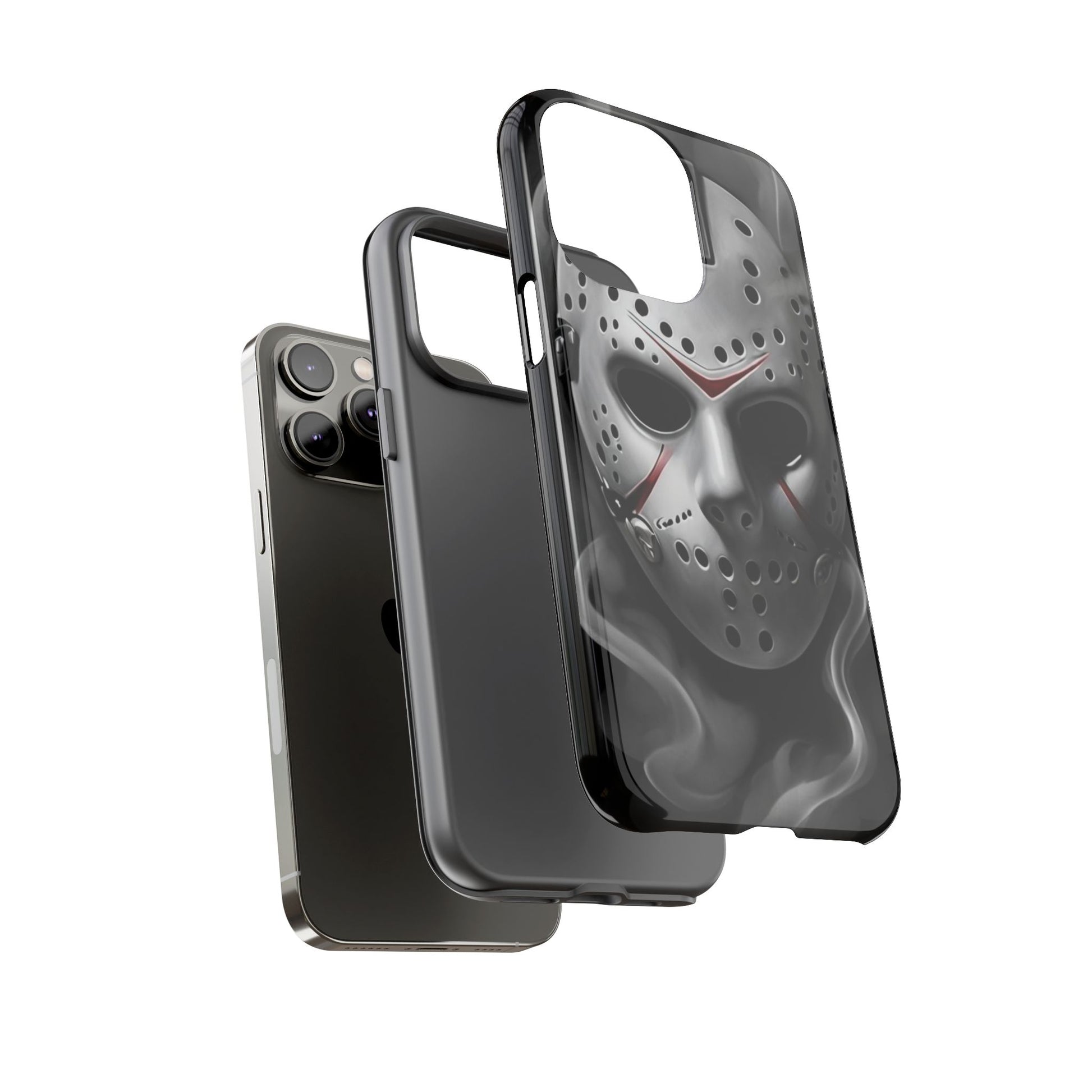 Friday the 13th Jason's Mask Tough Cases for iPhones, Samsung, and Pixel