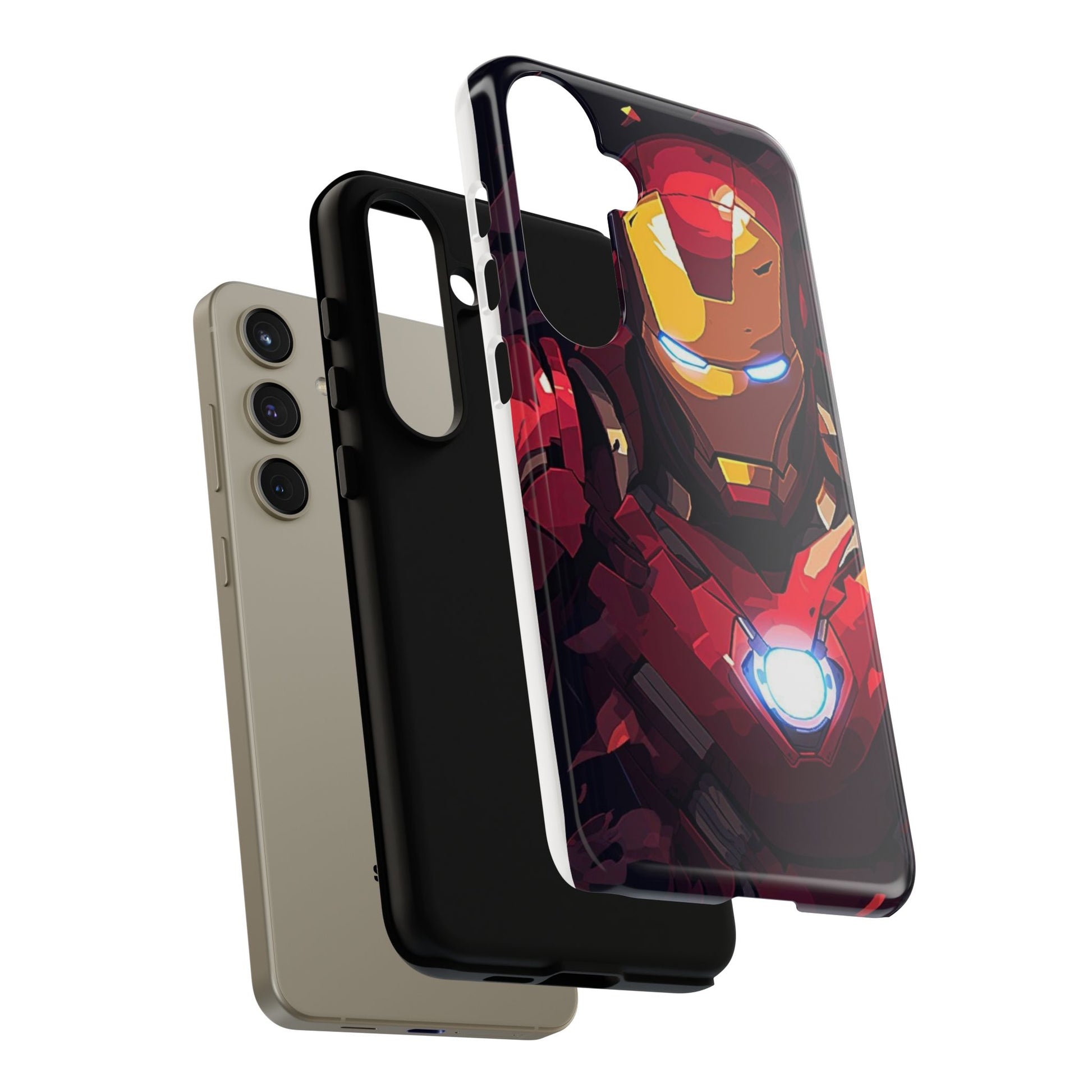 Invincible Iron Man Tough Cases for iPhones, Samsung, and Pixel