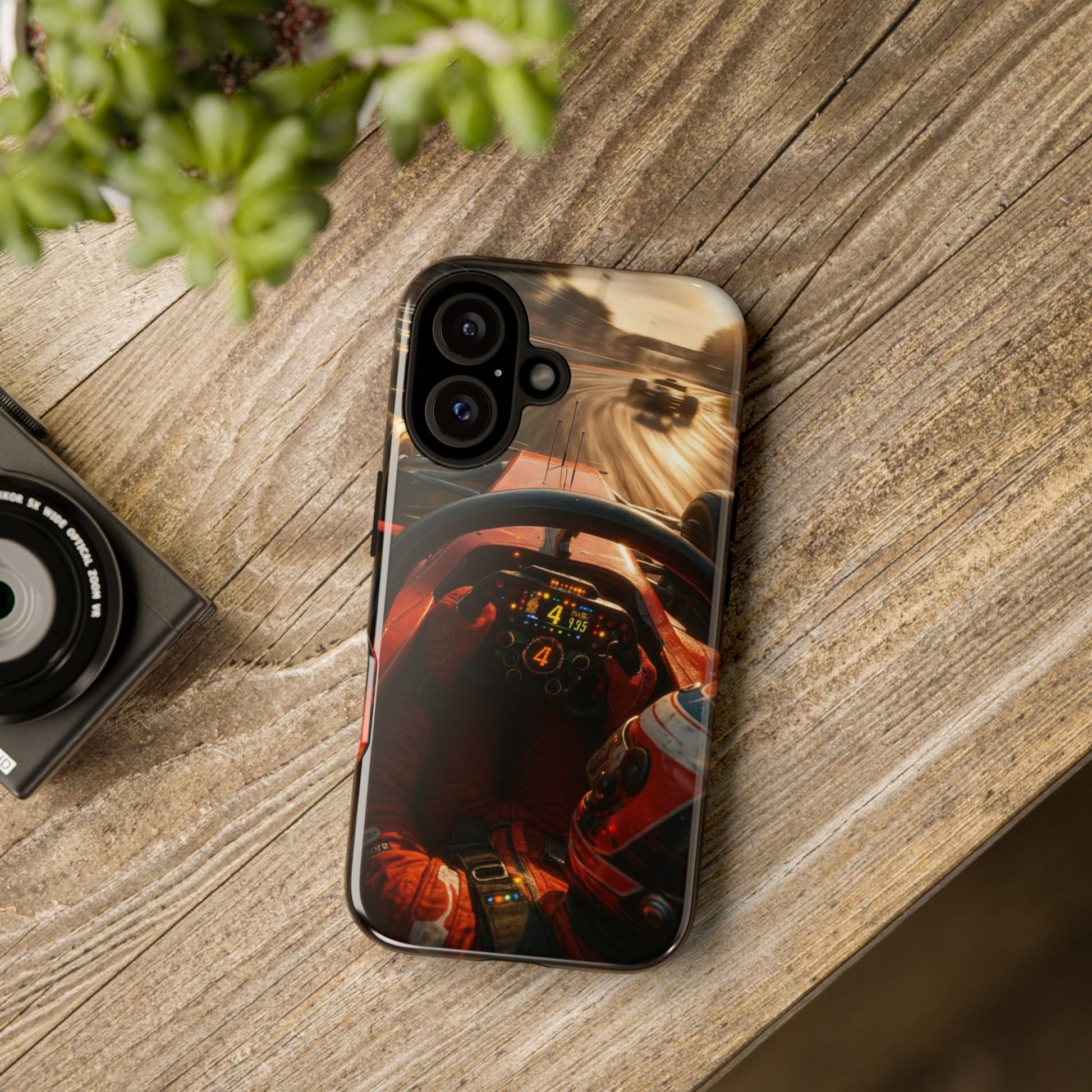 Formula 1 Cockpit Phone Case, Tough Cases for iPhones, Samsung, and Pixel
