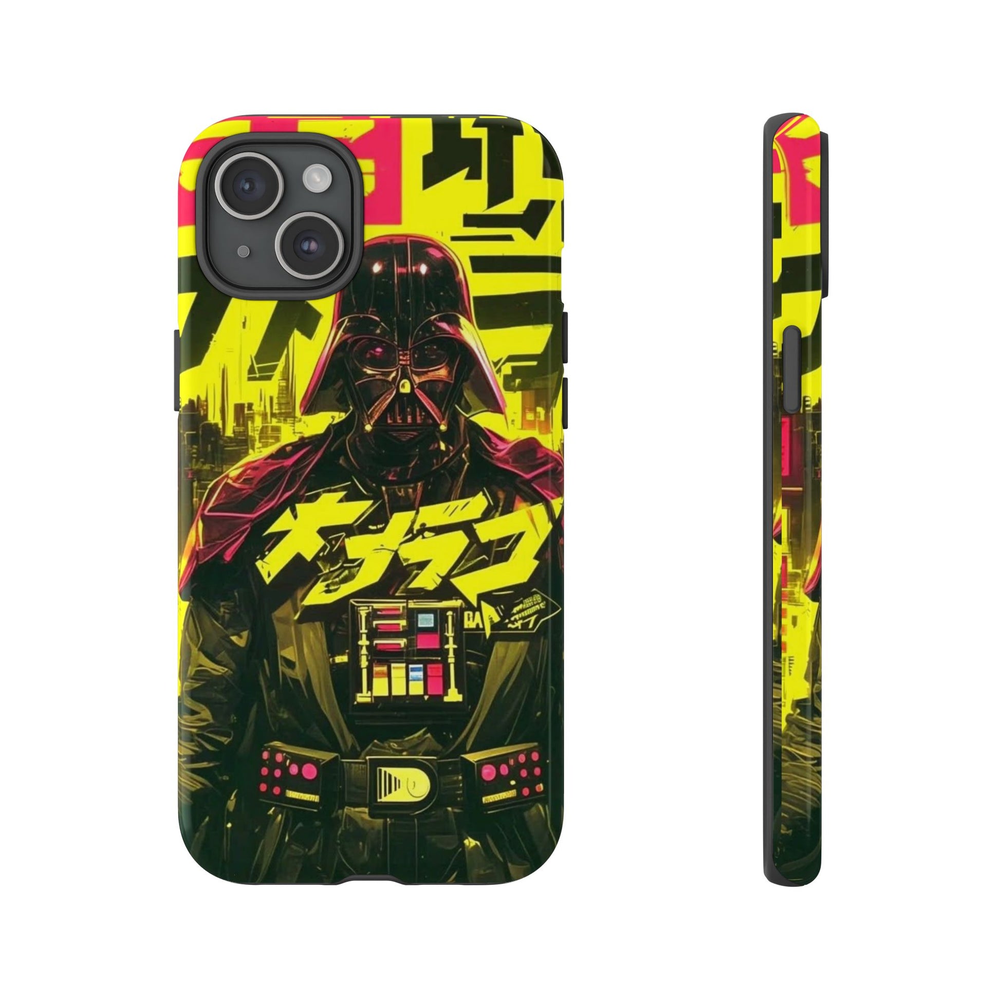 Cyberpunk X Vader Tough Cases for iPhones, Samsung, and Pixel