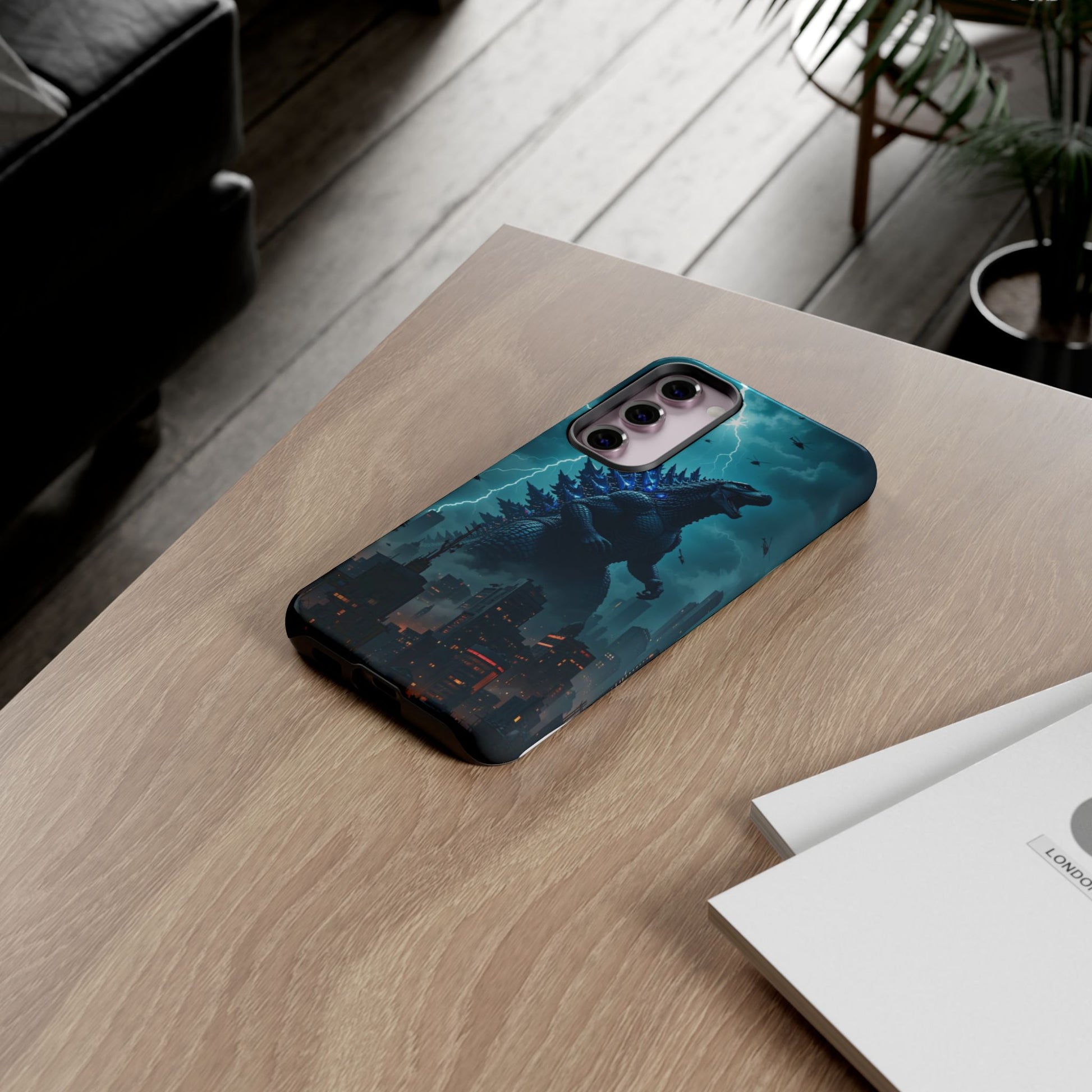 Godzilla Phone Case, Tough Cases for iPhones, Samsung, and Pixel