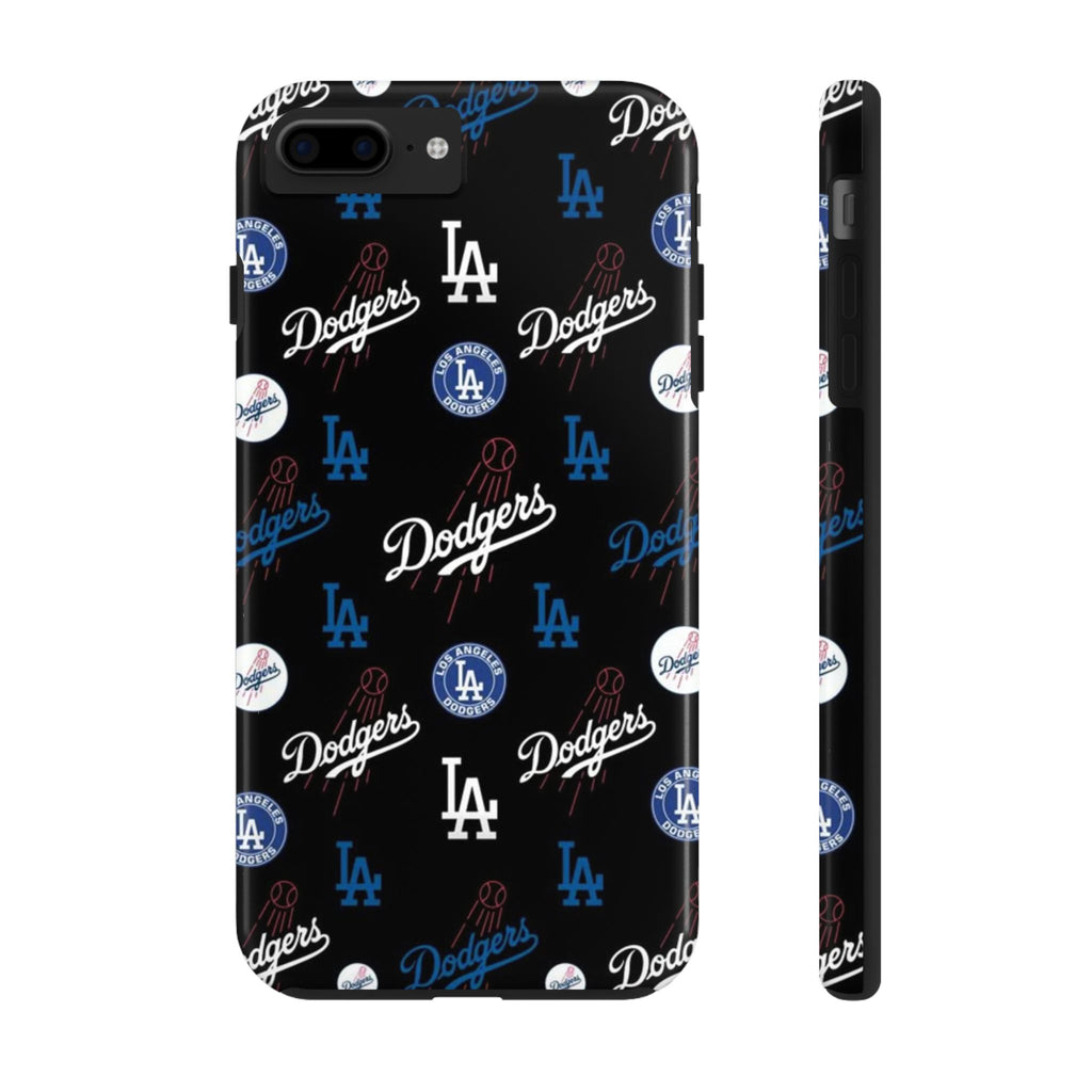 Dodgers Baseball Pattern Phone Cases for Iphones & Samsung Phones Durable
