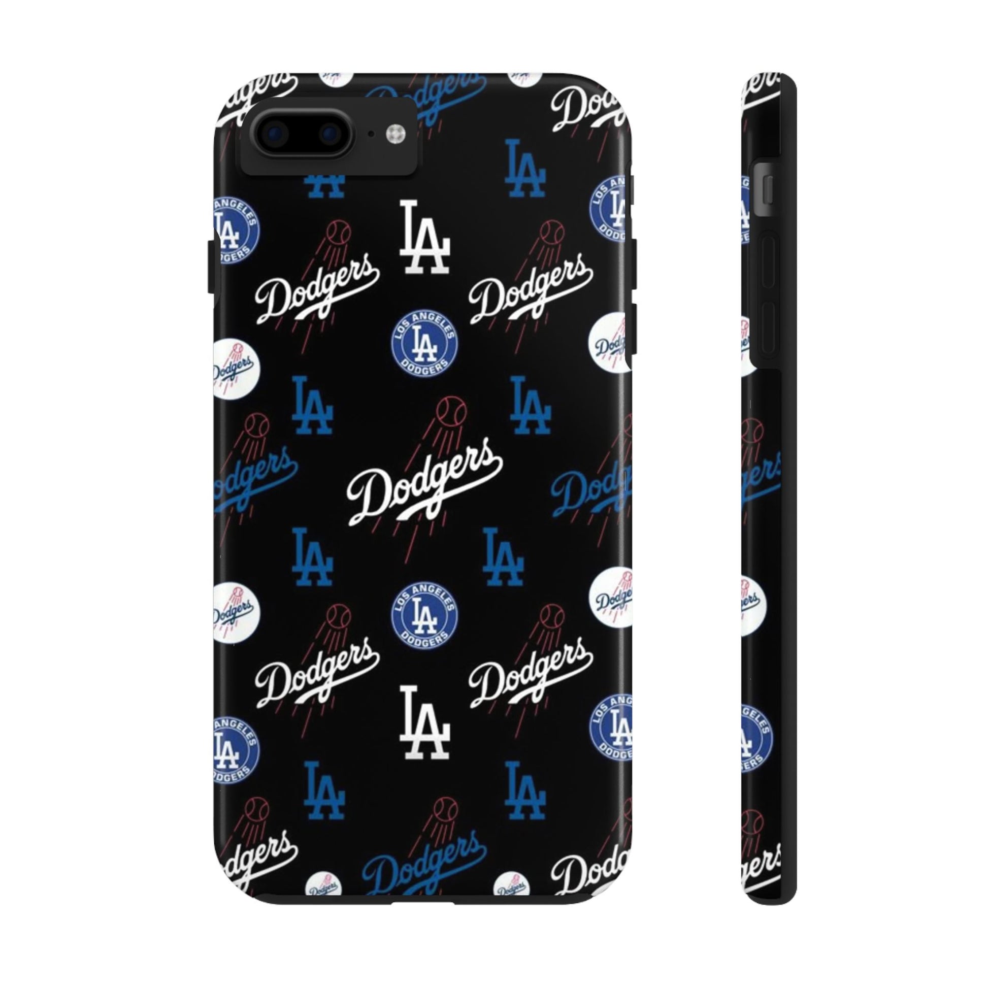 Dodgers Baseball Pattern Phone Cases for Iphones & Samsung Phones Durable