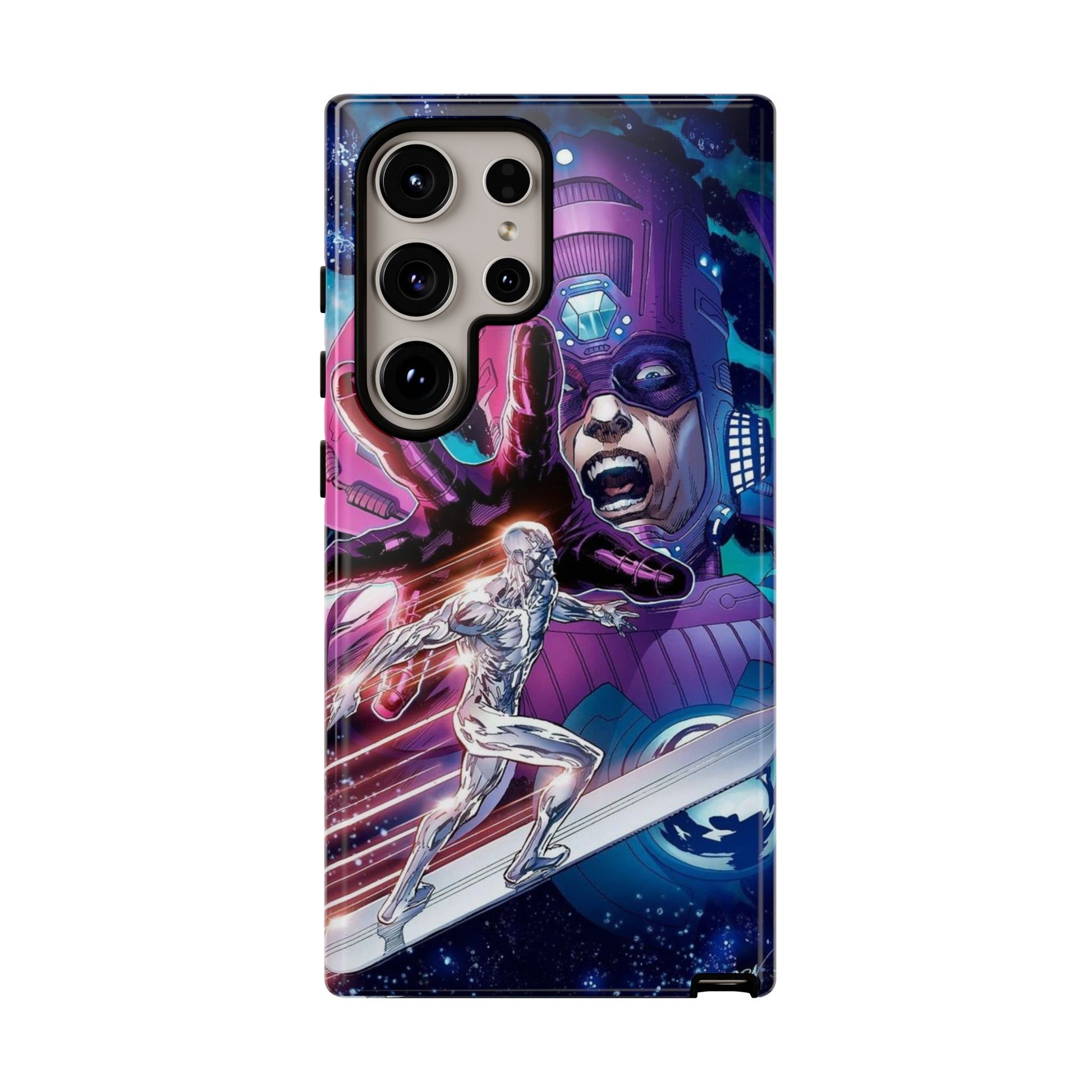 Galactus x Silver Surfer Marvel Phone Case, Tough Cases for iPhones, Samsung, and Pixel