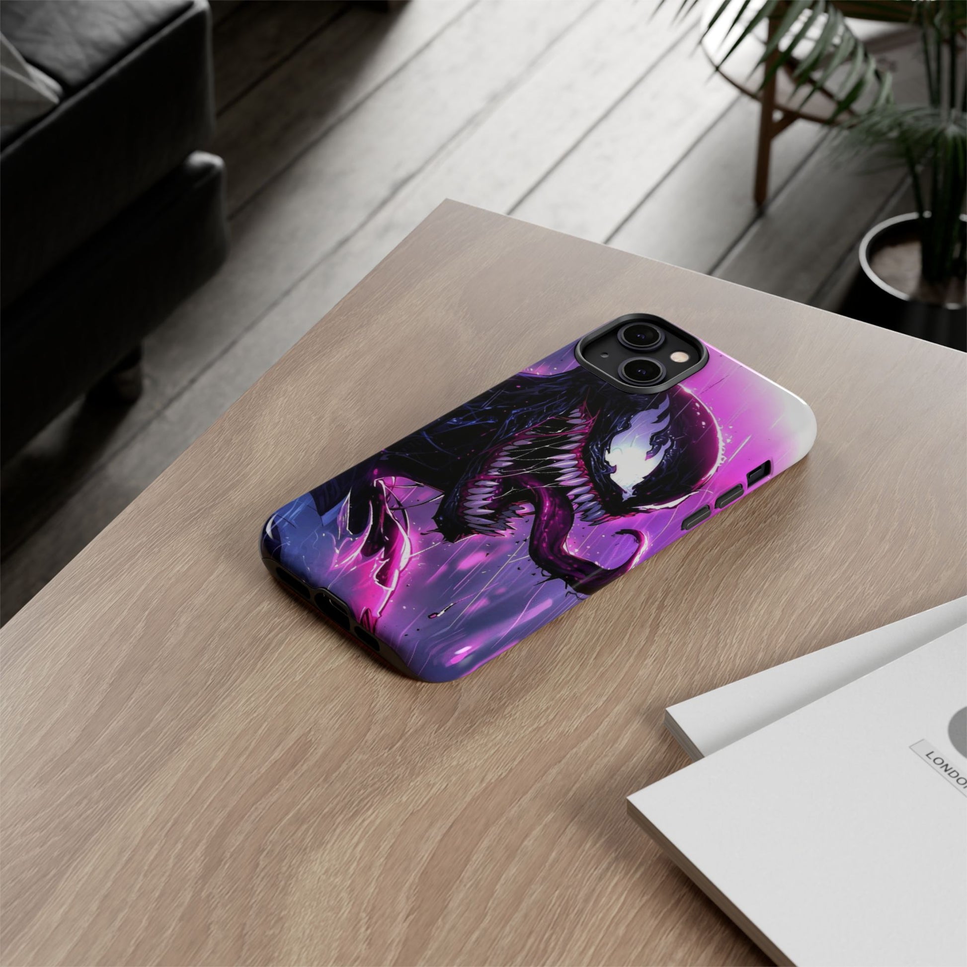 Marvel's Venom Phone Case, Tough Cases, Marvel Comics Phone for iPhones, Samsung, and Pixel