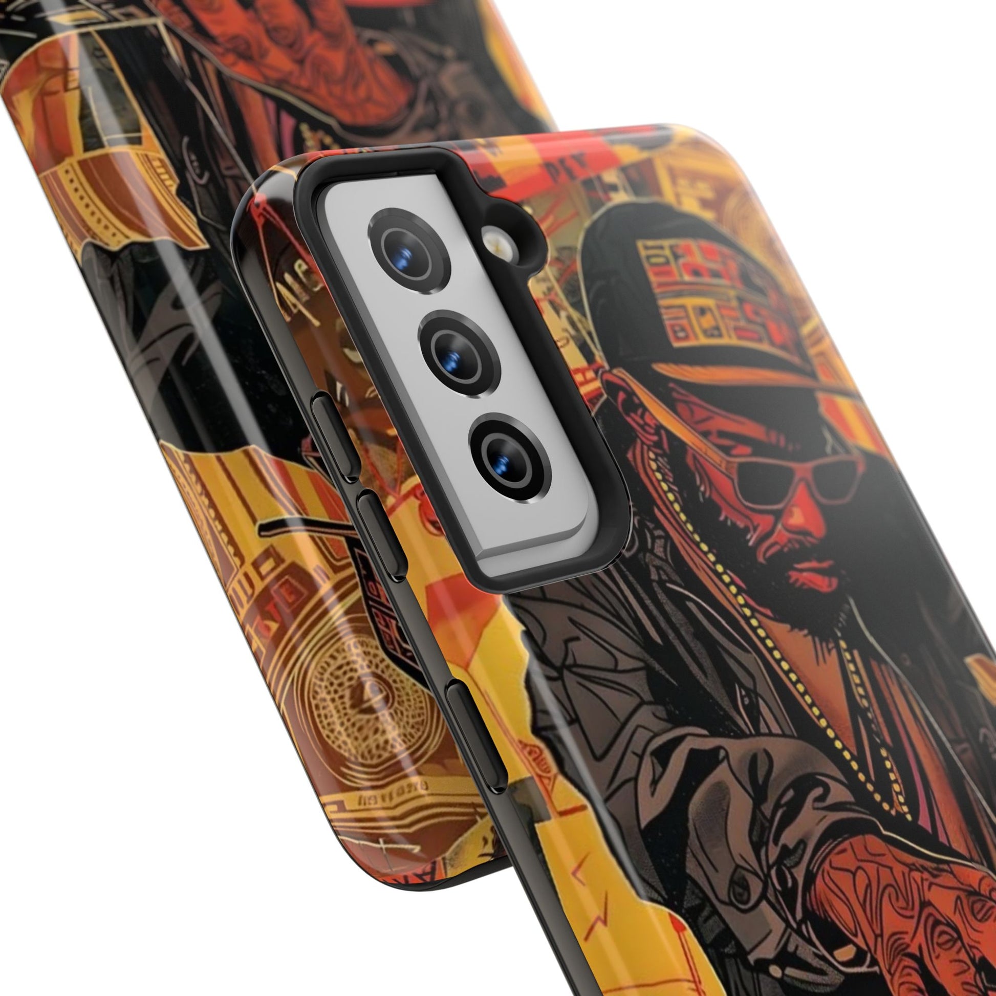 DJ on Turntables Hip Hop Phone Cases for Iphones & Samsung Phones