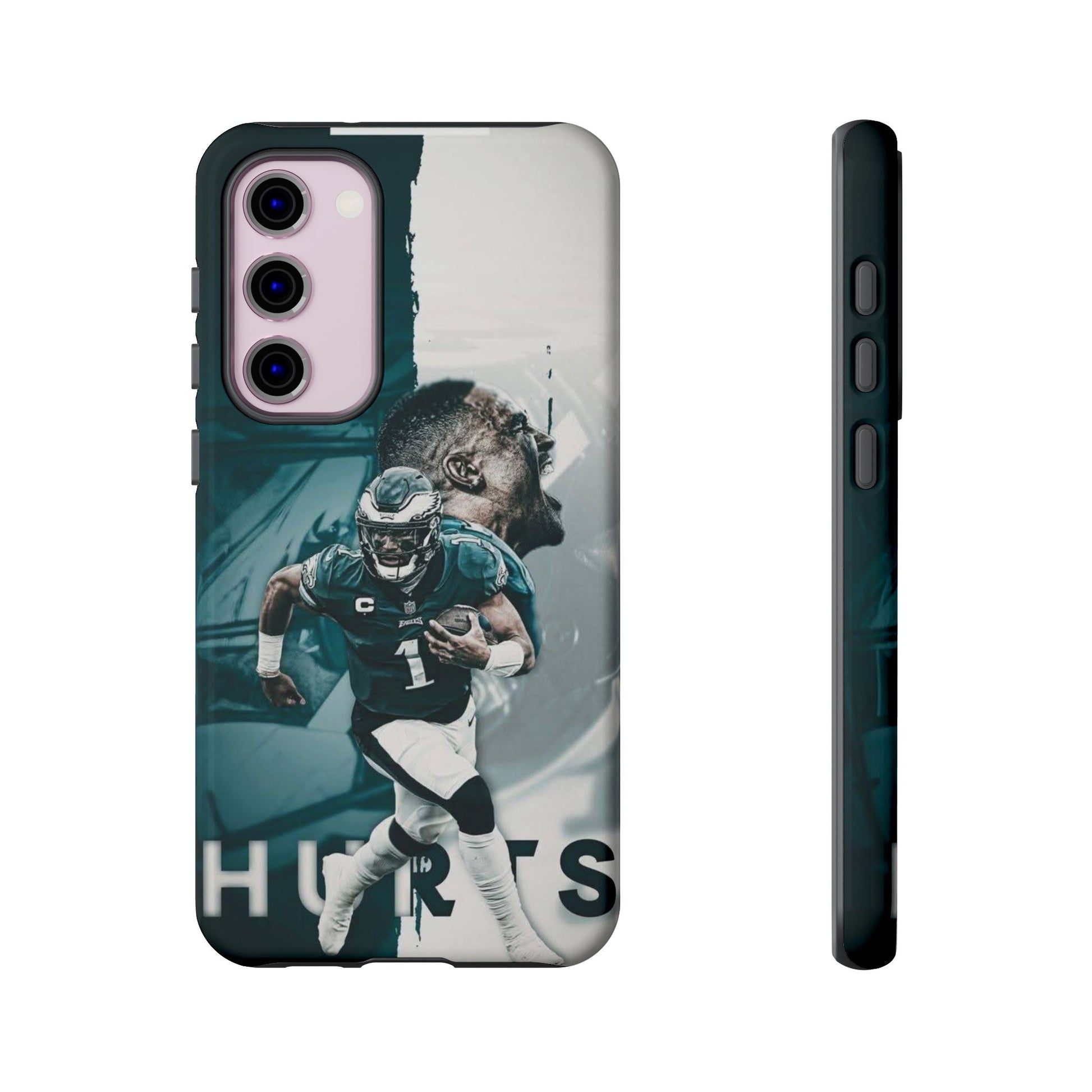 Jalen Hurts Eagles Football Tough Cases for iPhones, Samsung, and Pixel