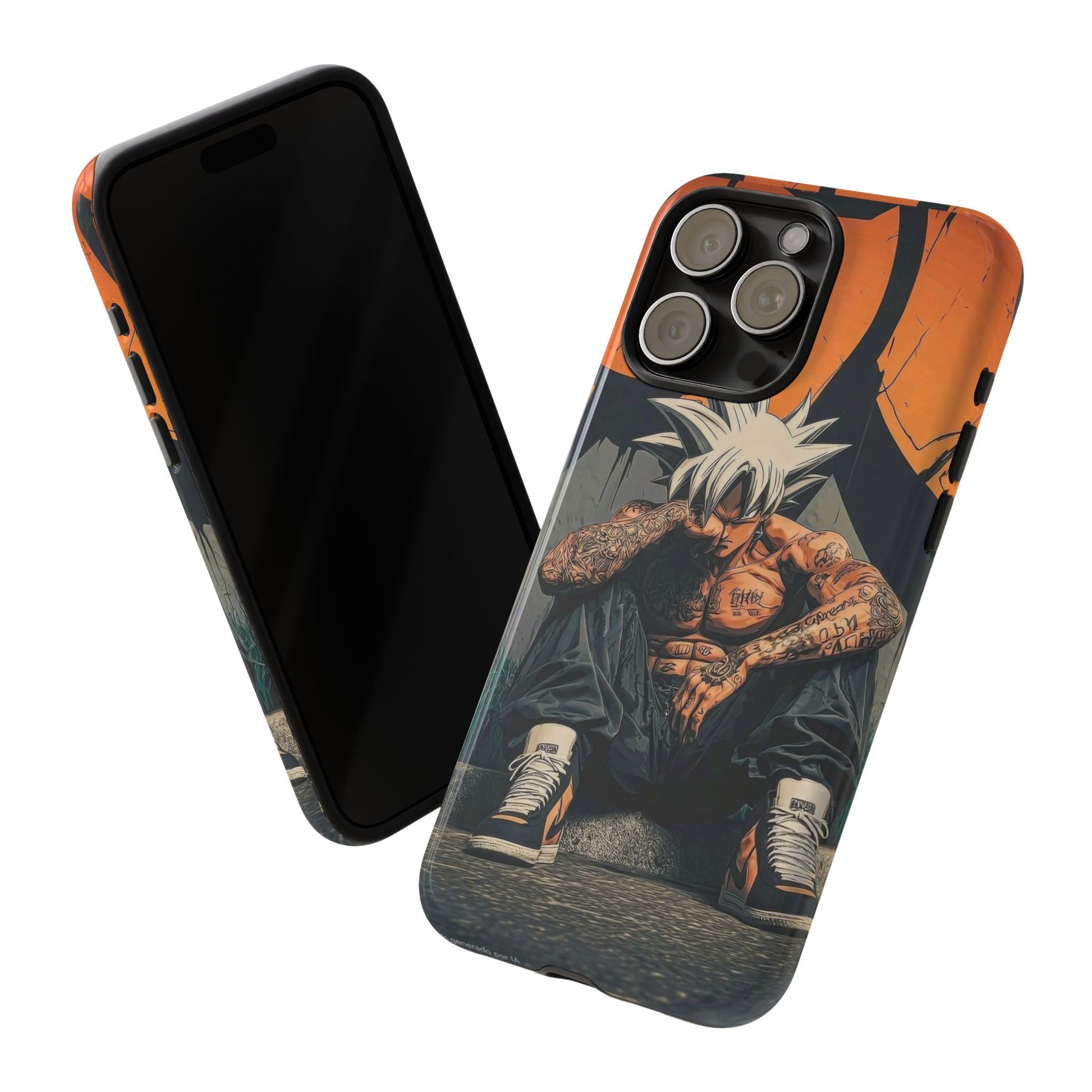 Anime DBZ Thug Tough Cases for iPhones, Samsung, and Pixel