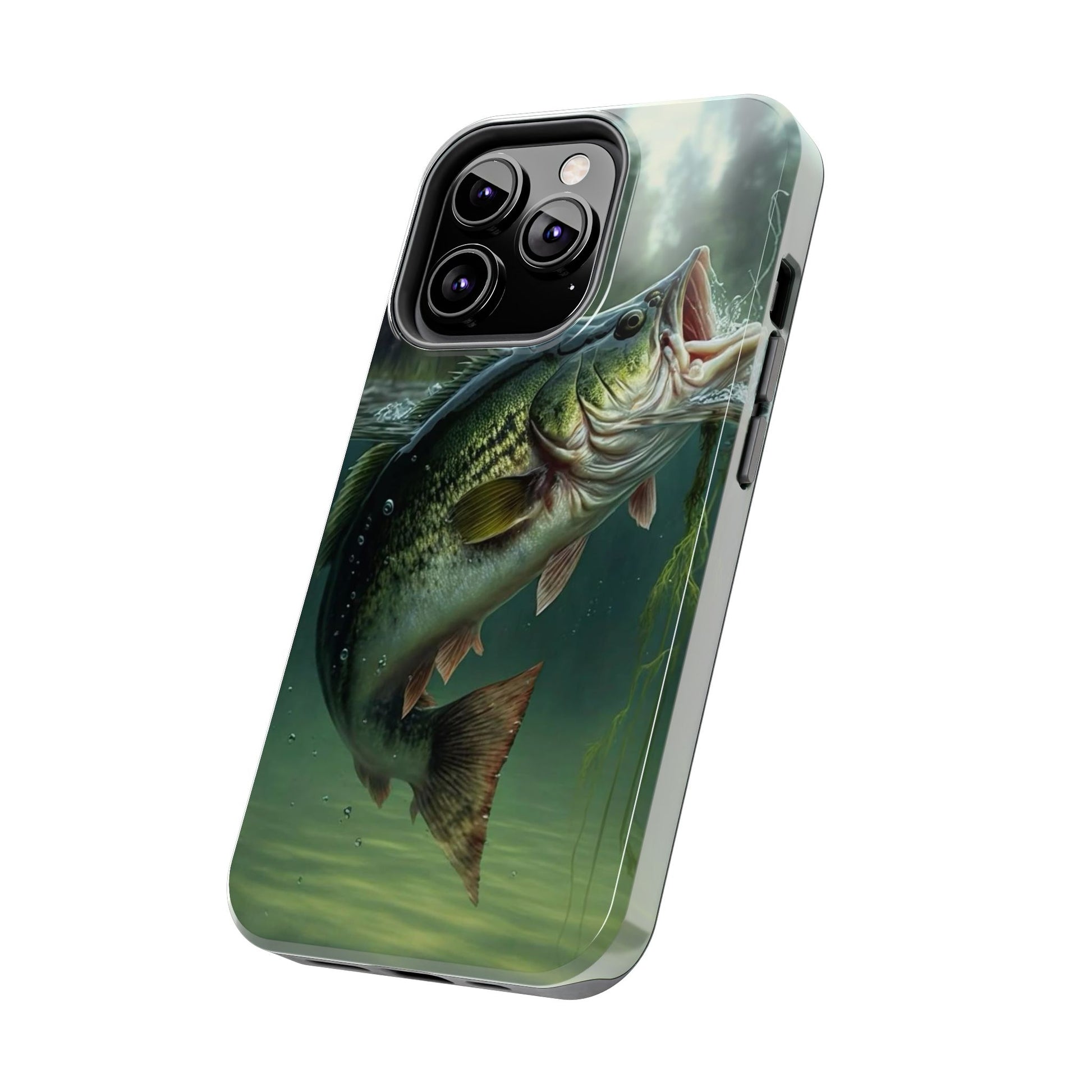 Large Mouth Bass Theme Phone Cases for iPhones & Samsung Phones