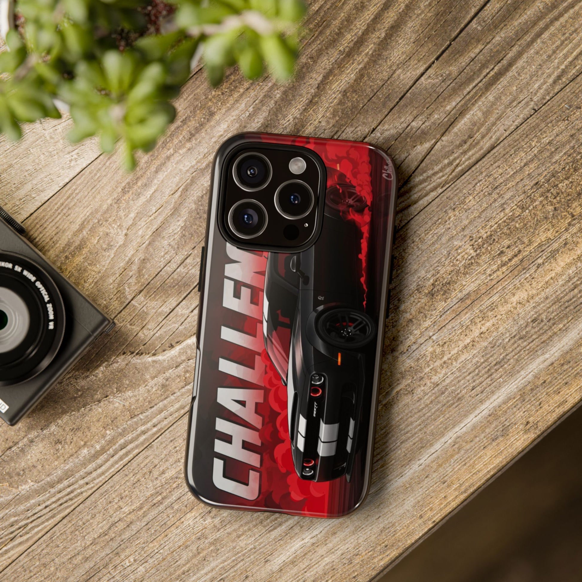 Hellcat Challenger Durable Tough Cases for iPhones, Samsung, and Pixel