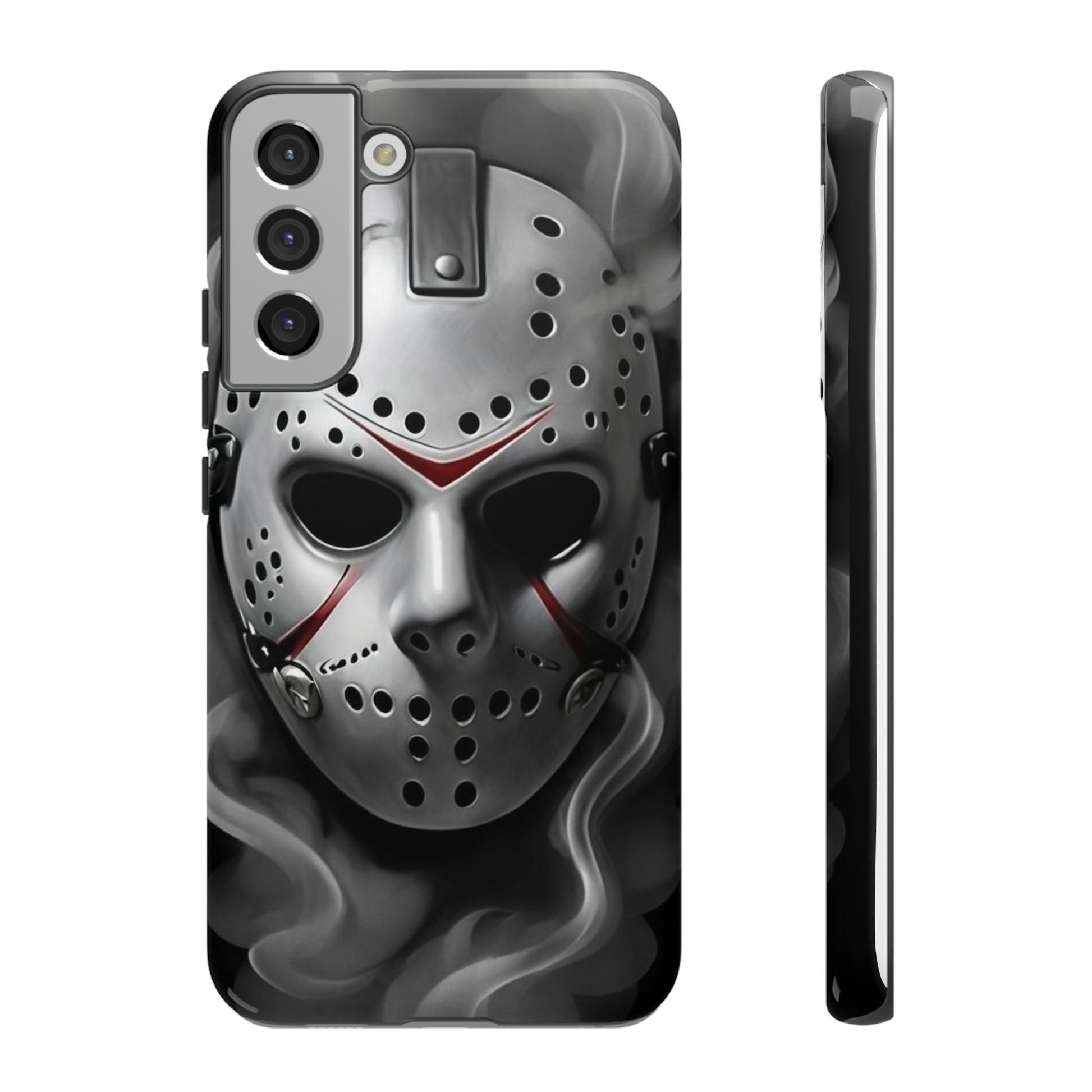 Friday the 13th Jason's Mask Tough Cases for iPhones, Samsung, and Pixel