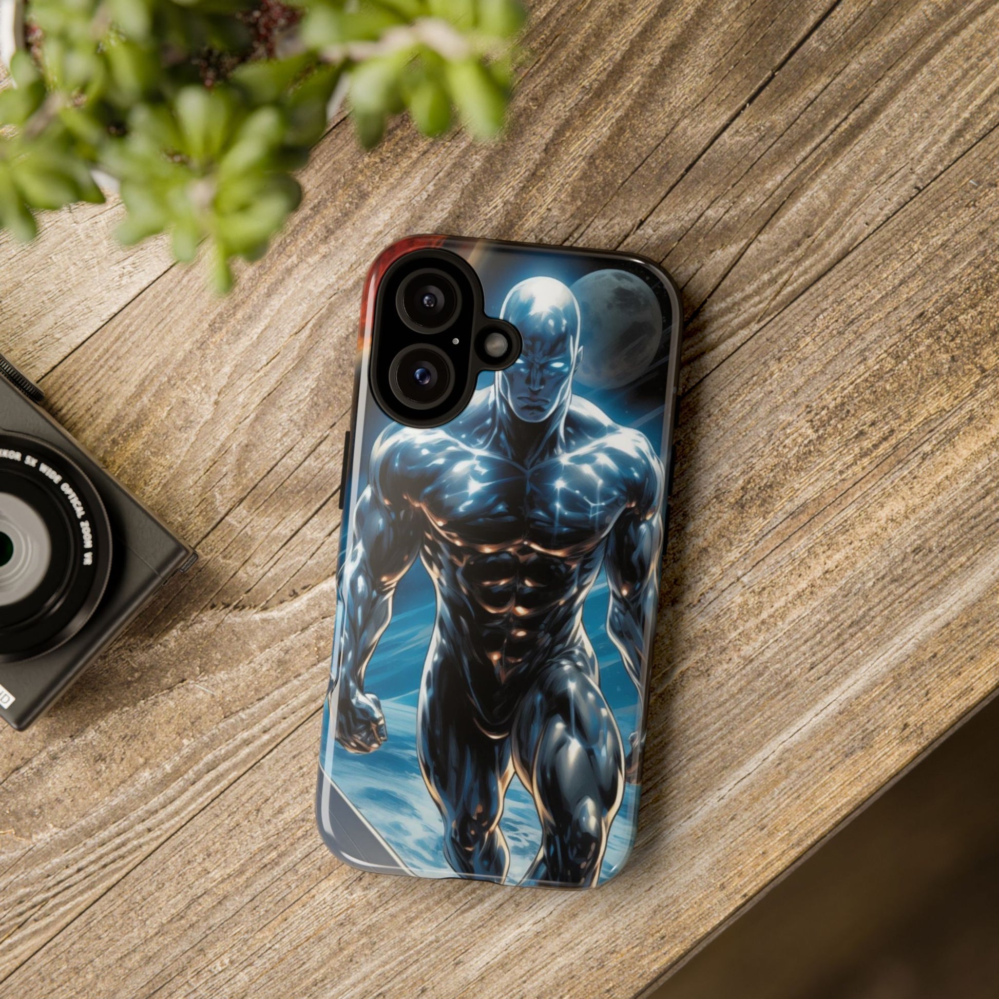 The Silver Surfer Comic Art Phone Case, Tough Cases for iPhones, Samsung, and Pixel