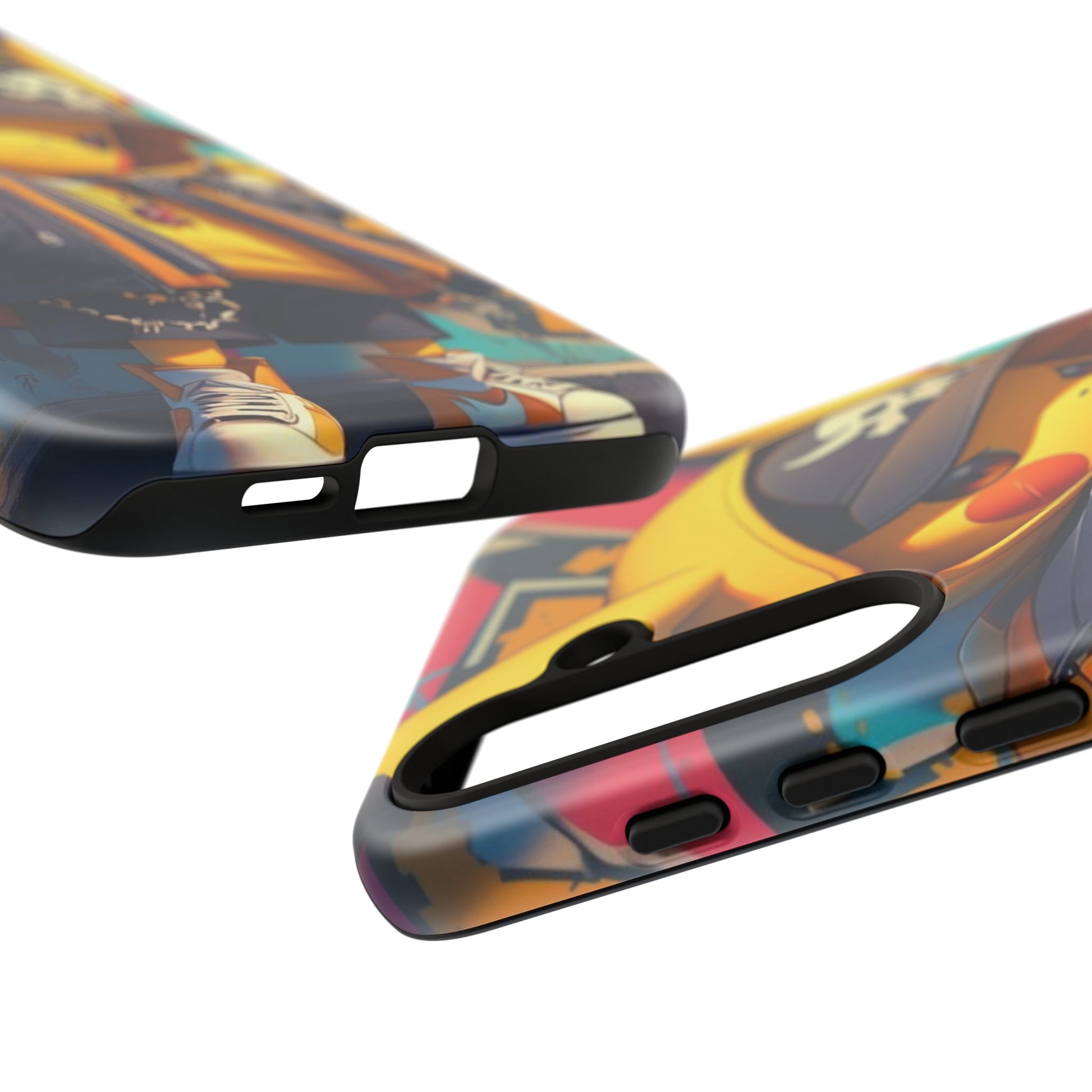 Cute Poke Bear Phone Case, Tough Cases for iPhones, Samsung, and Pixel