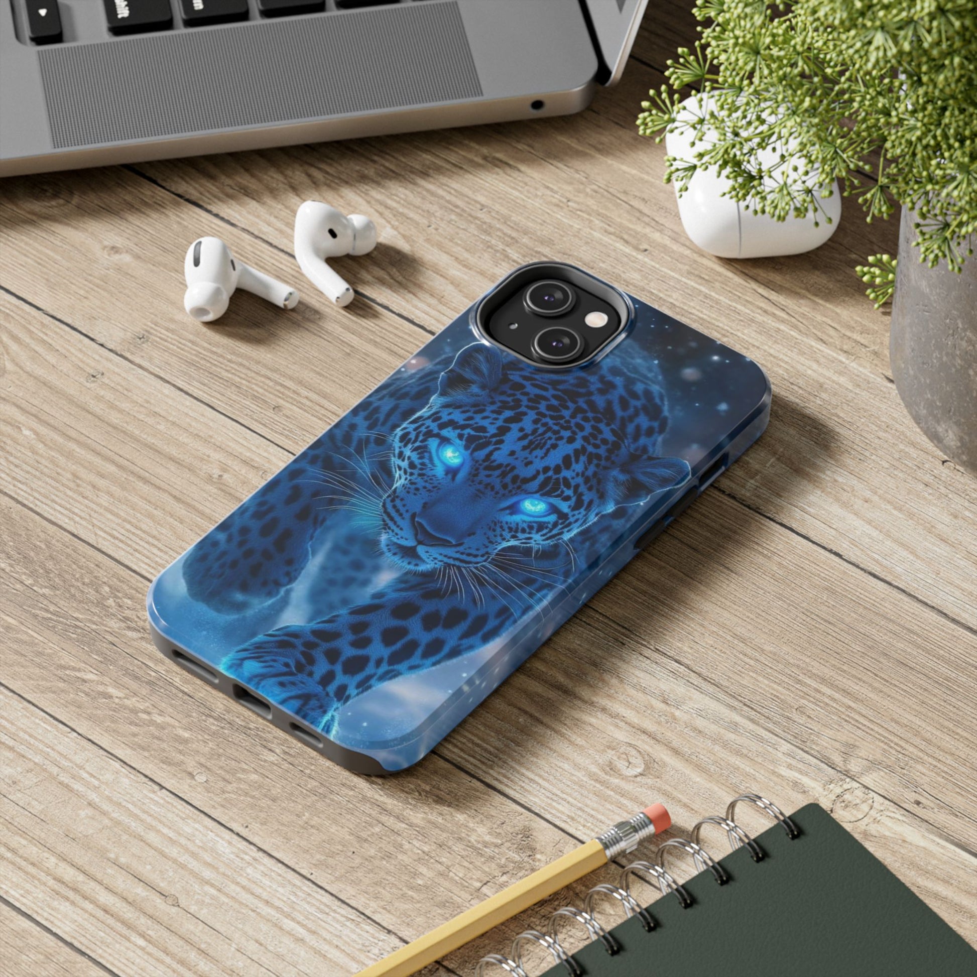 Snow Leopard Theme Phone Cases for iPhones & Samsung Phones