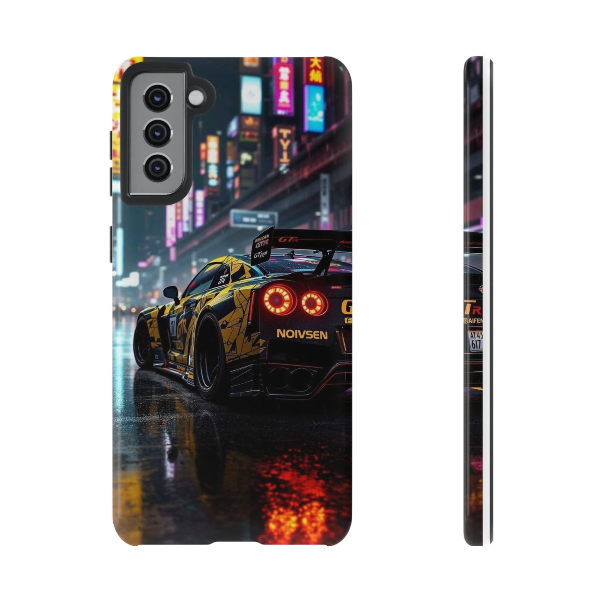 Nissan GTR in Japan Art Tough Cases for iPhones, Samsung, and Pixel
