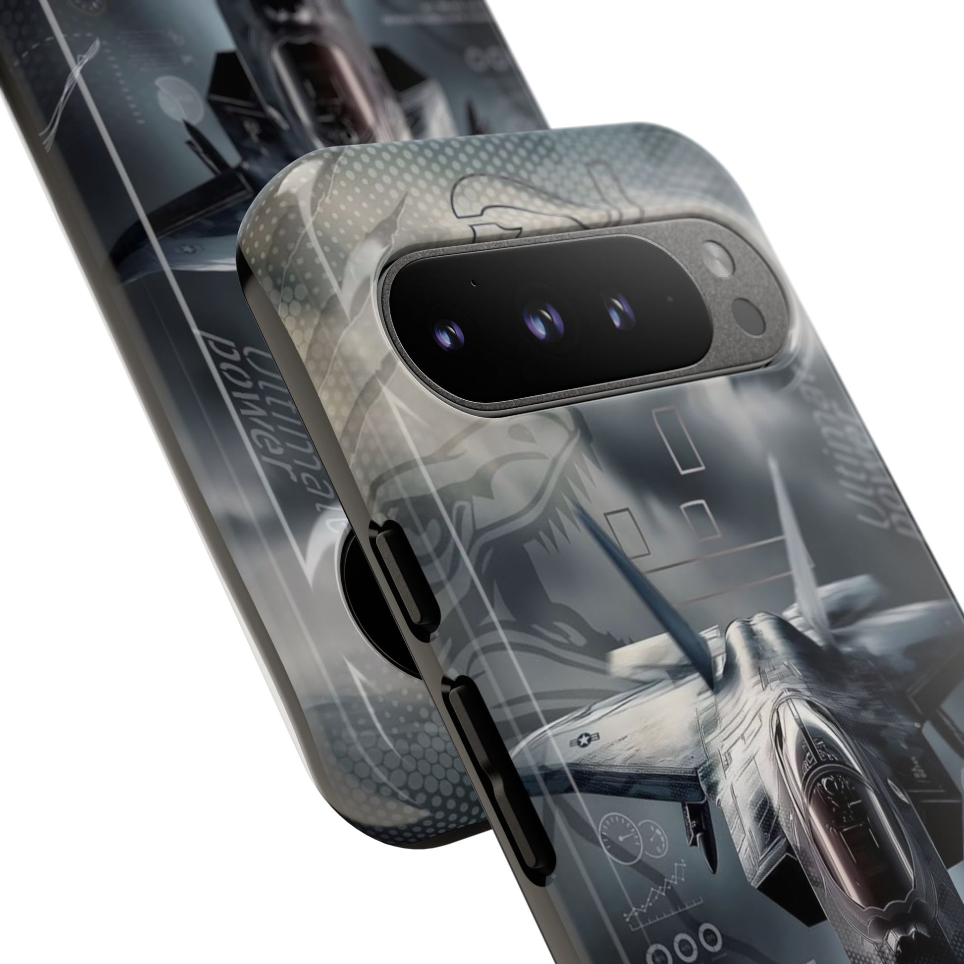 F-22 Raptor Fighter Jet Tough Cases for iPhones, Samsung, and Pixel