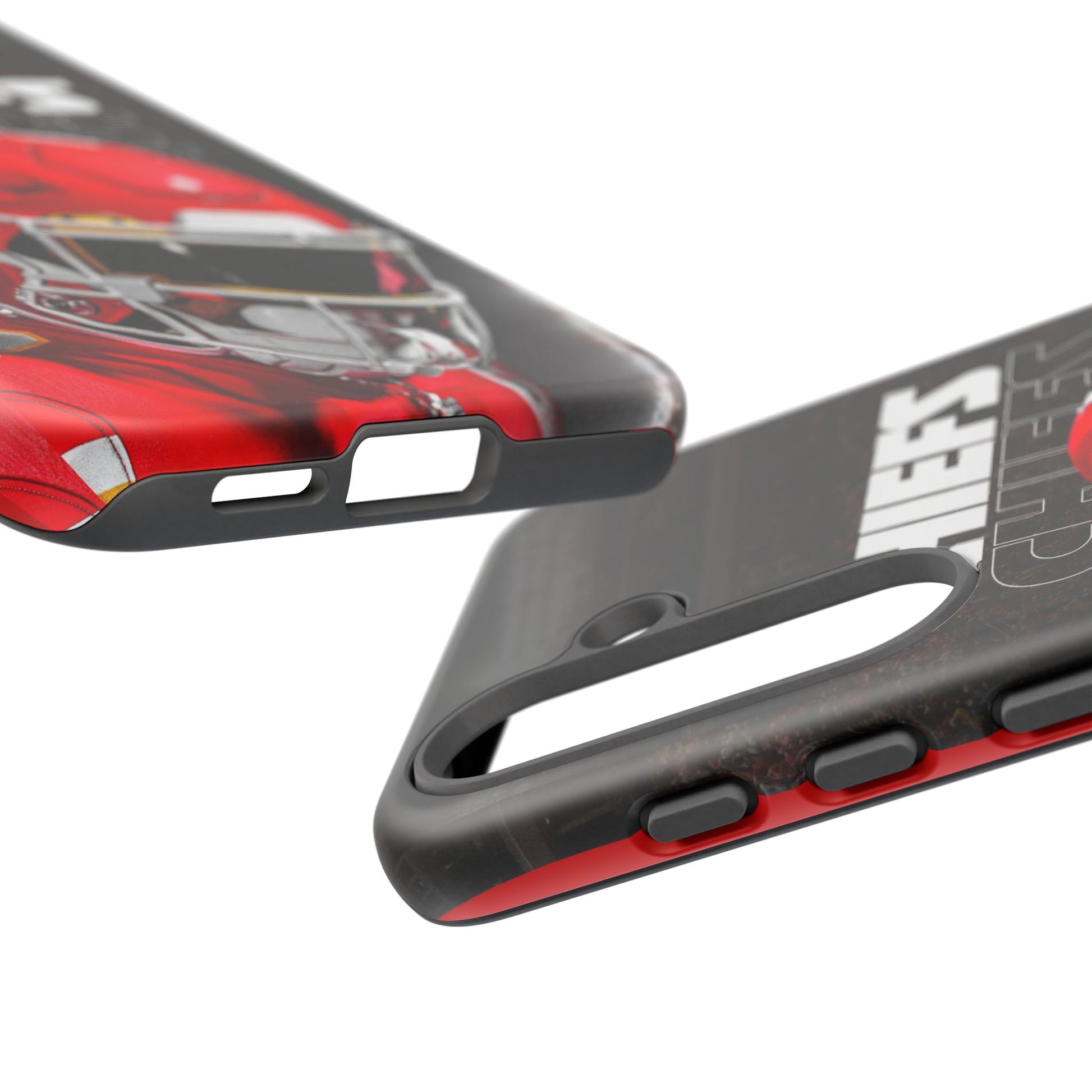 Kansas City Chiefs Football Helmet Logo Tough Cases for iPhones, Samsung, and Pixel