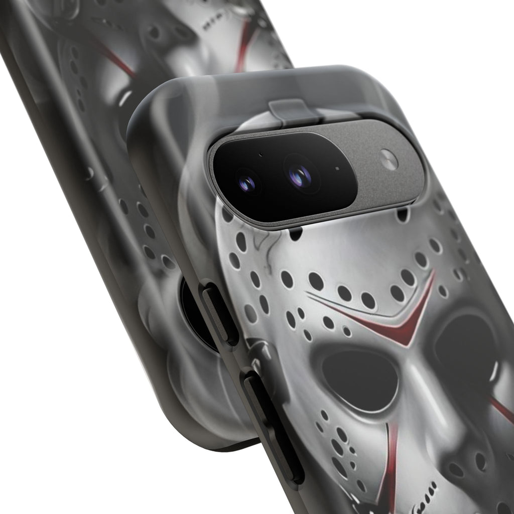 Friday the 13th Jason's Mask Tough Cases for iPhones, Samsung, and Pixel