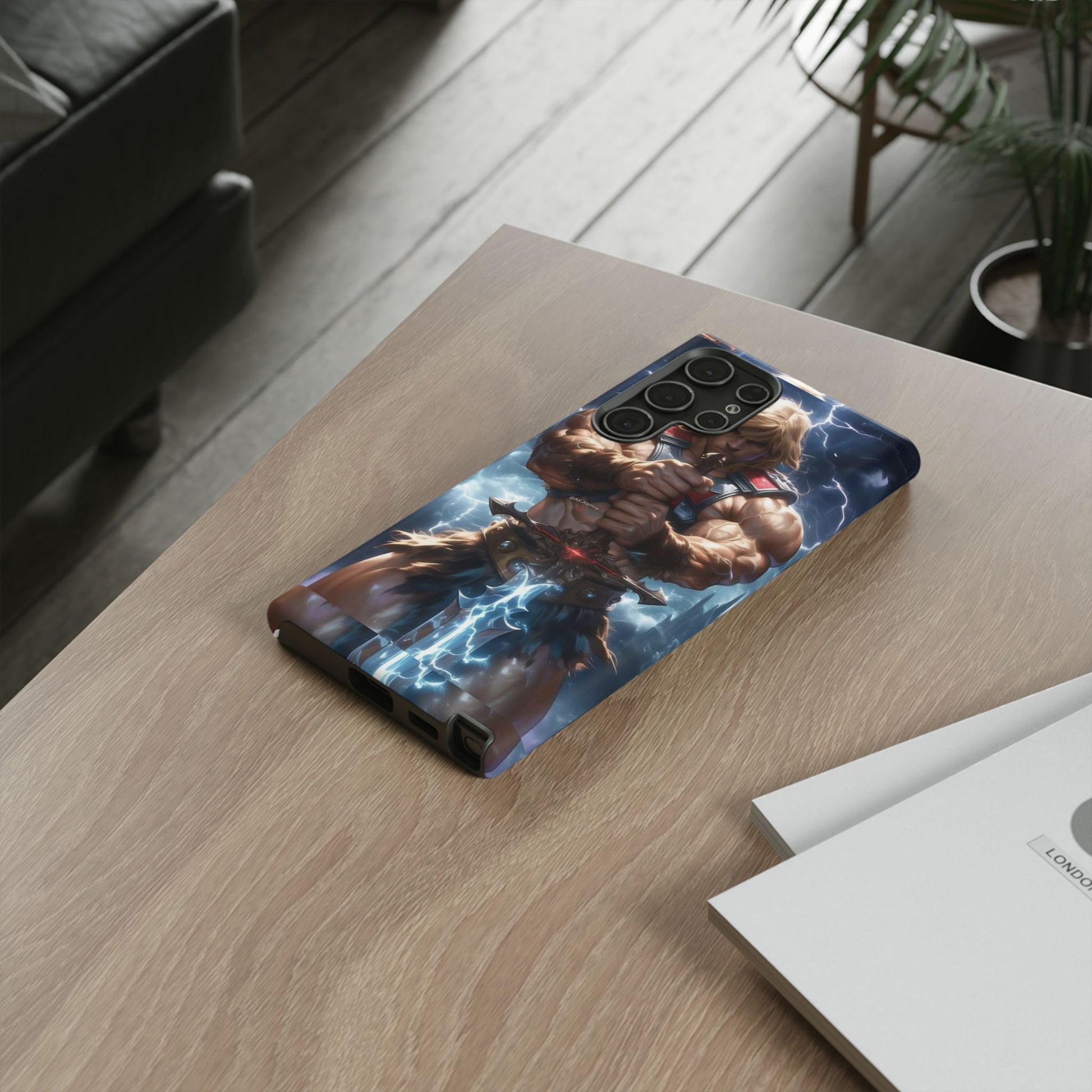He-Man Masters of the Universe Tough Cases for iPhones, Samsung, and Pixel