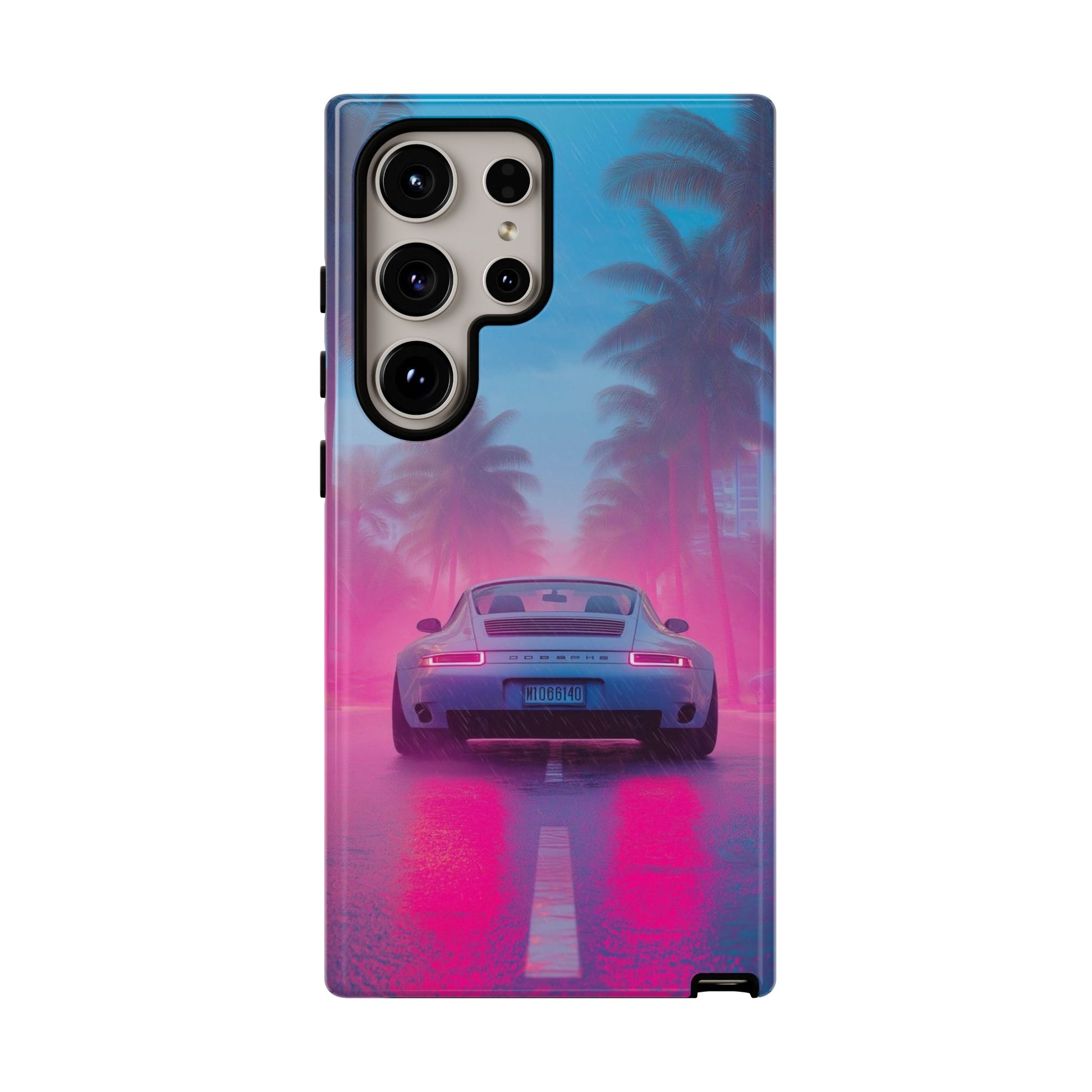 Miami Vice Porsche Phone Case for iPhone, Samsung Galaxy, & Pixel Phones
