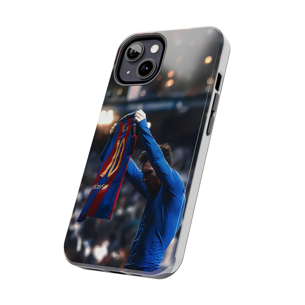 Soccer Champ Messi Tough Phone Cases for Iphones & Samsung Phones Durable