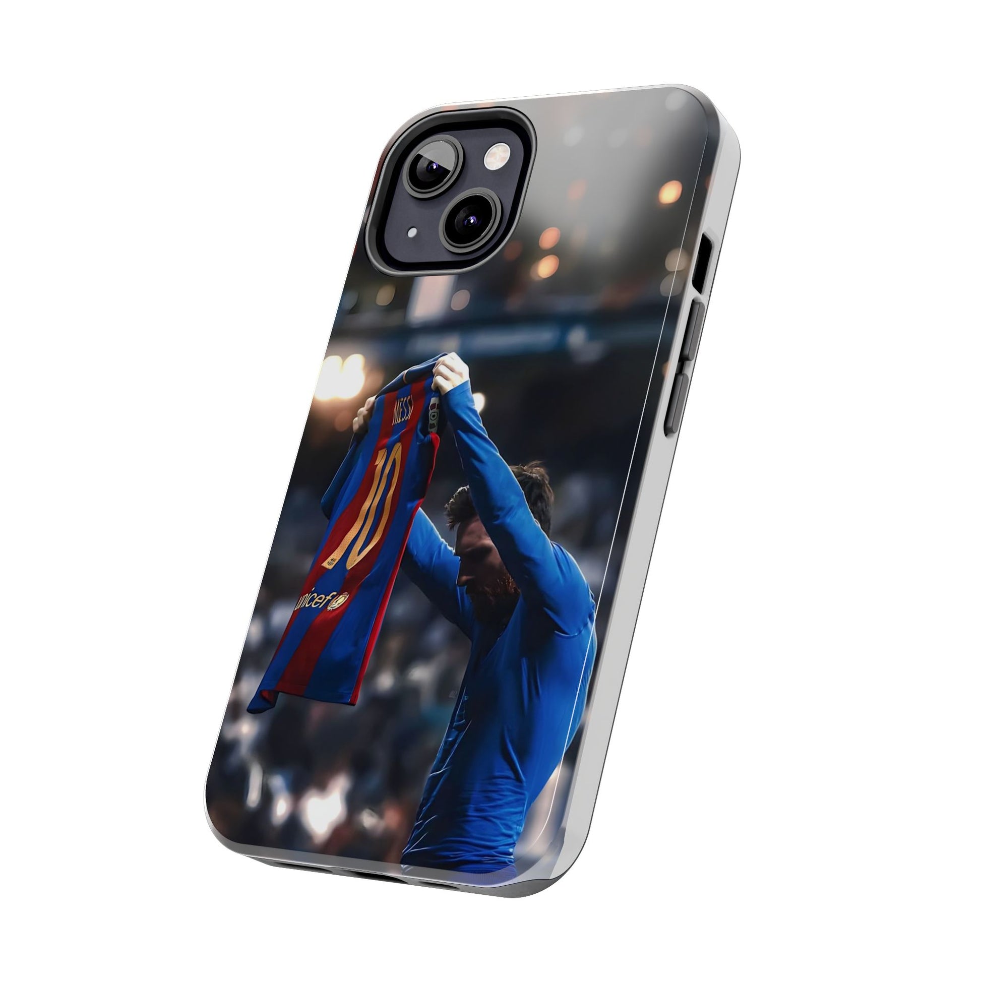 Soccer Champ Messi Tough Phone Cases for Iphones & Samsung Phones Durable