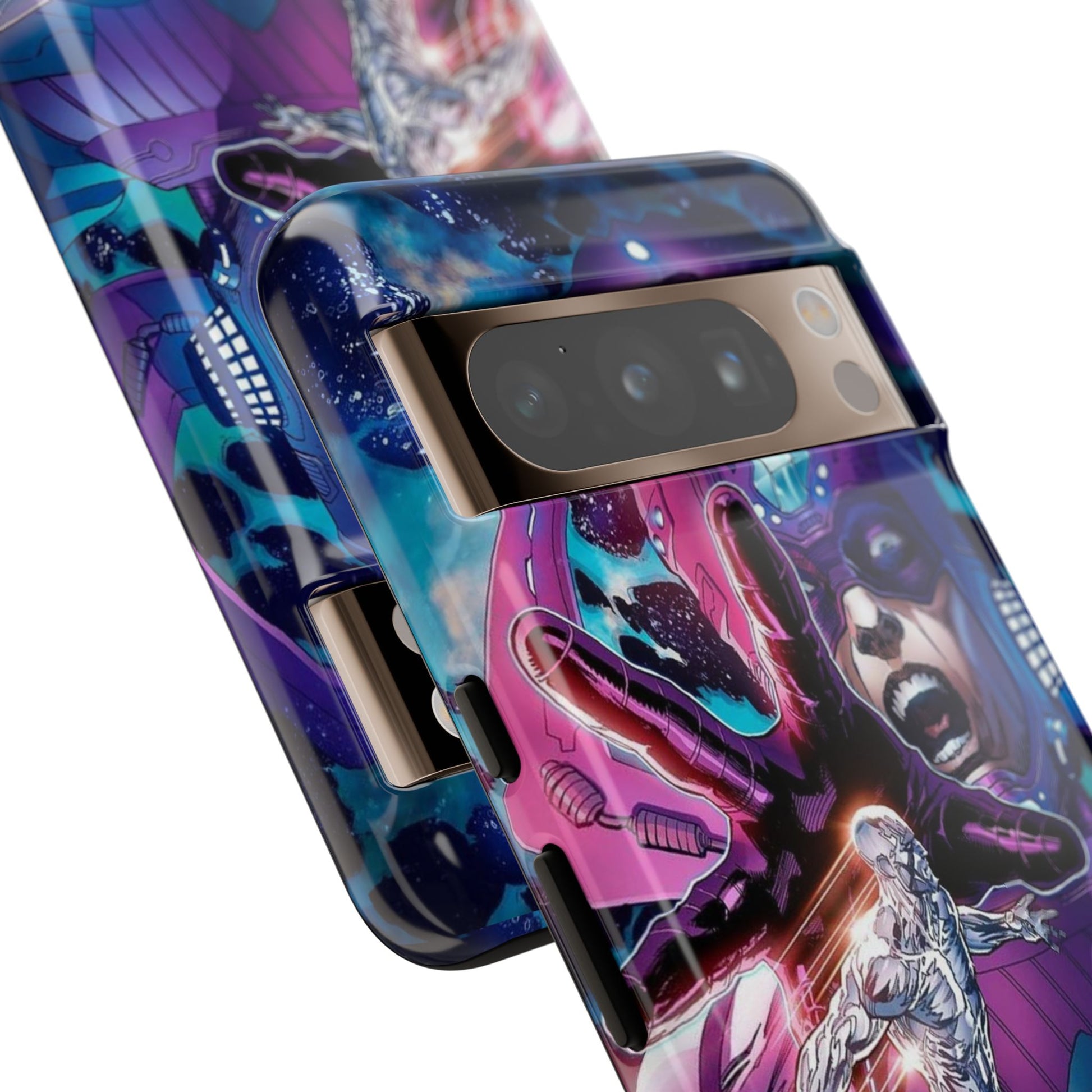 Galactus x Silver Surfer Marvel Phone Case, Tough Cases for iPhones, Samsung, and Pixel