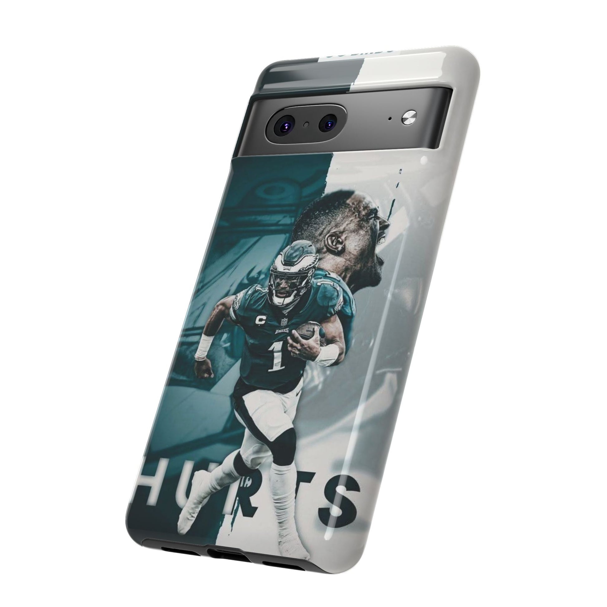 Jalen Hurts Eagles Football Tough Cases for iPhones, Samsung, and Pixel
