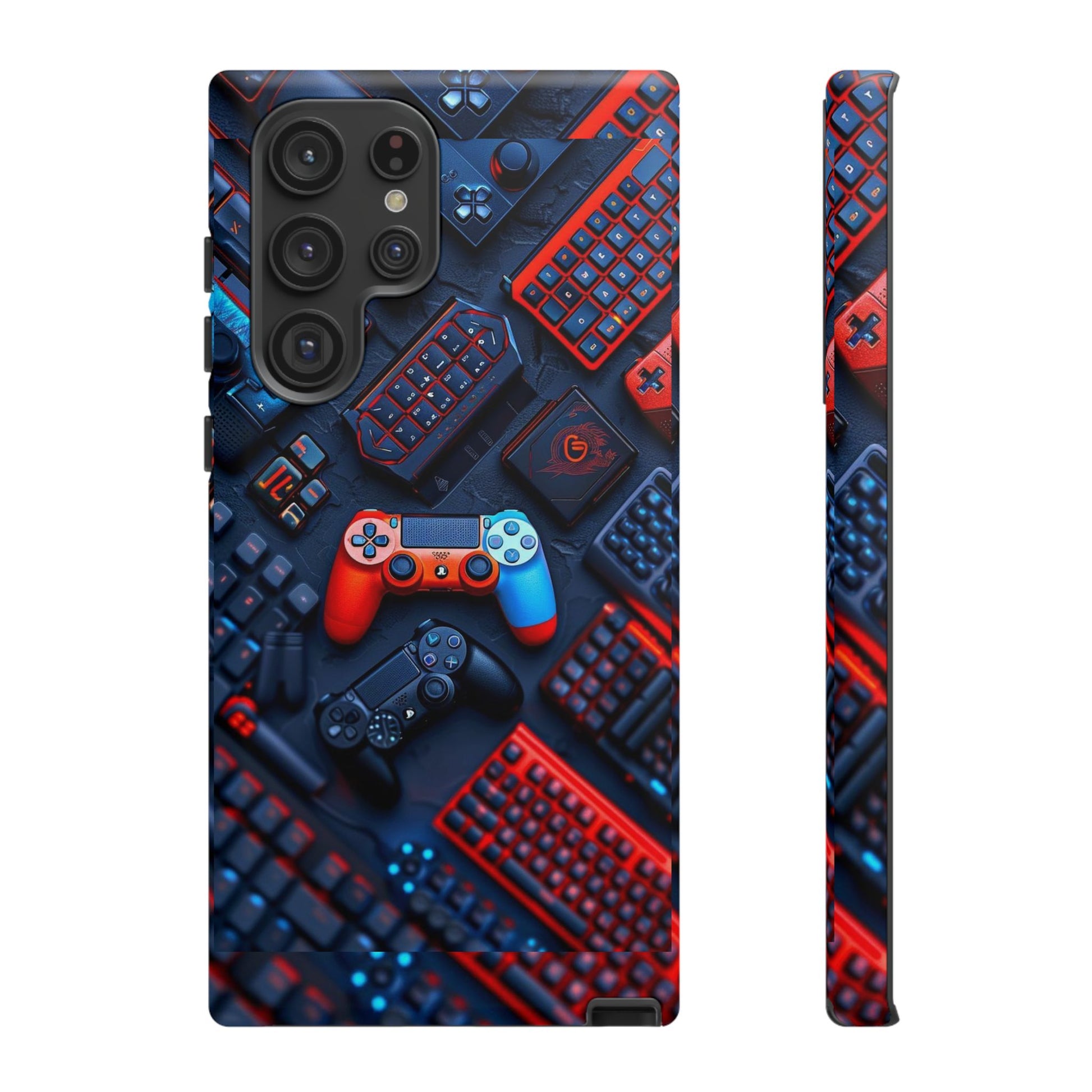 Gamer Themed Controllers Tough Cases for iPhones, Samsung, and Pixel
