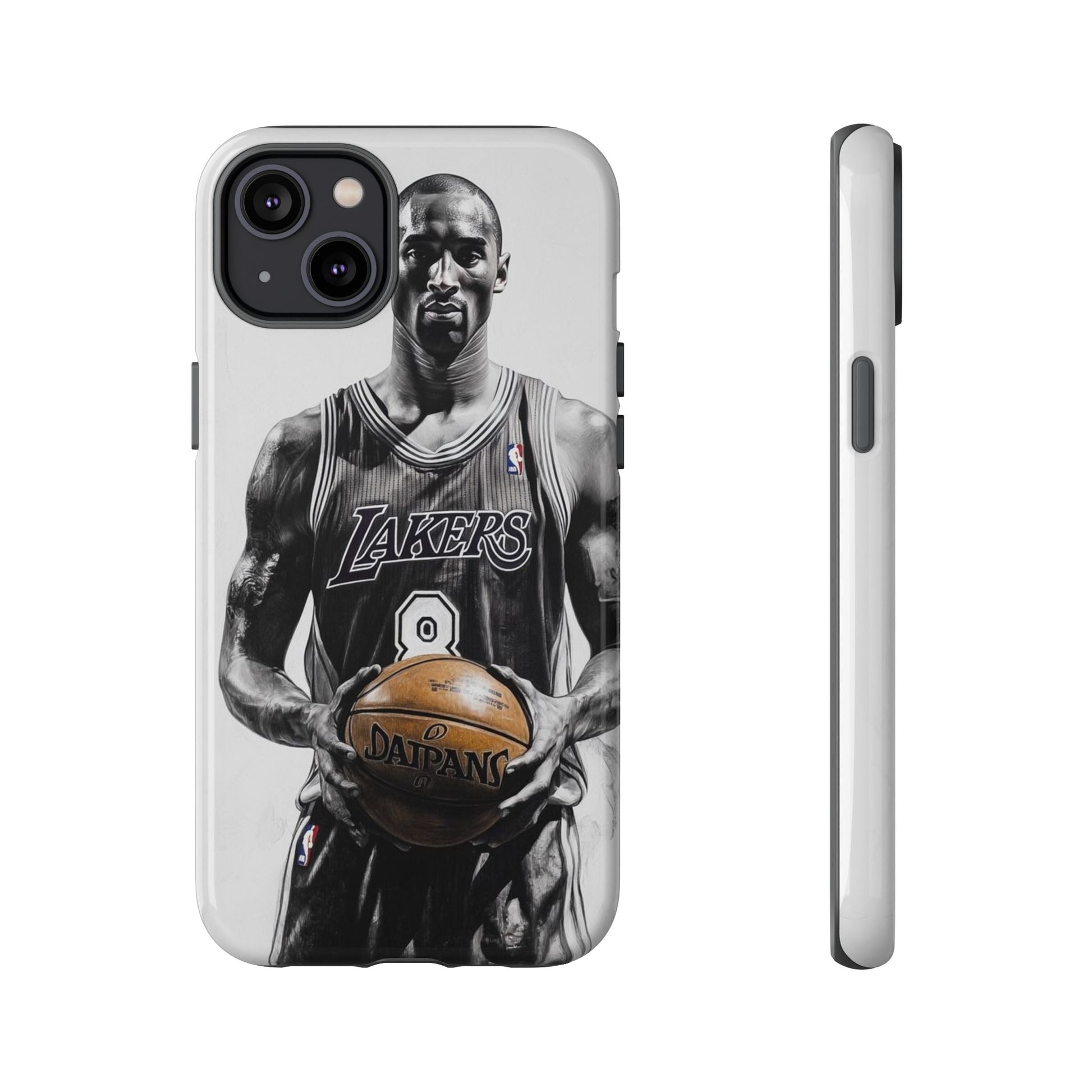 Kobe Basketball Art Tough Cases for iPhones, Samsung, and Pixel