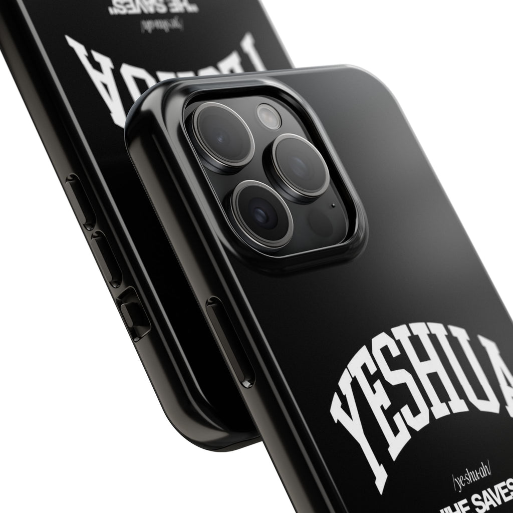 Yeshua He Saves Christian Theme Phone Cases for iPhones & Samsung Phones