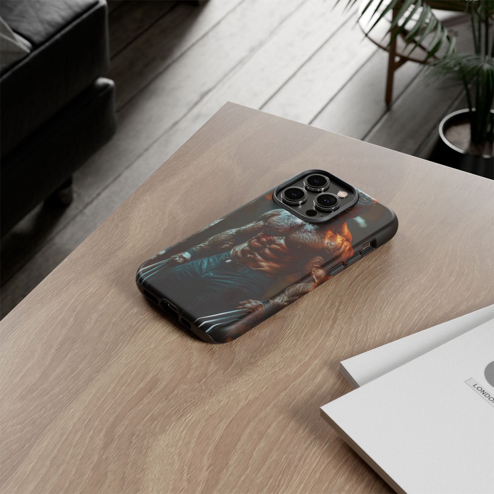Marvel's Logan Wolverine Tough Cases for iPhones, Samsung, and Pixel