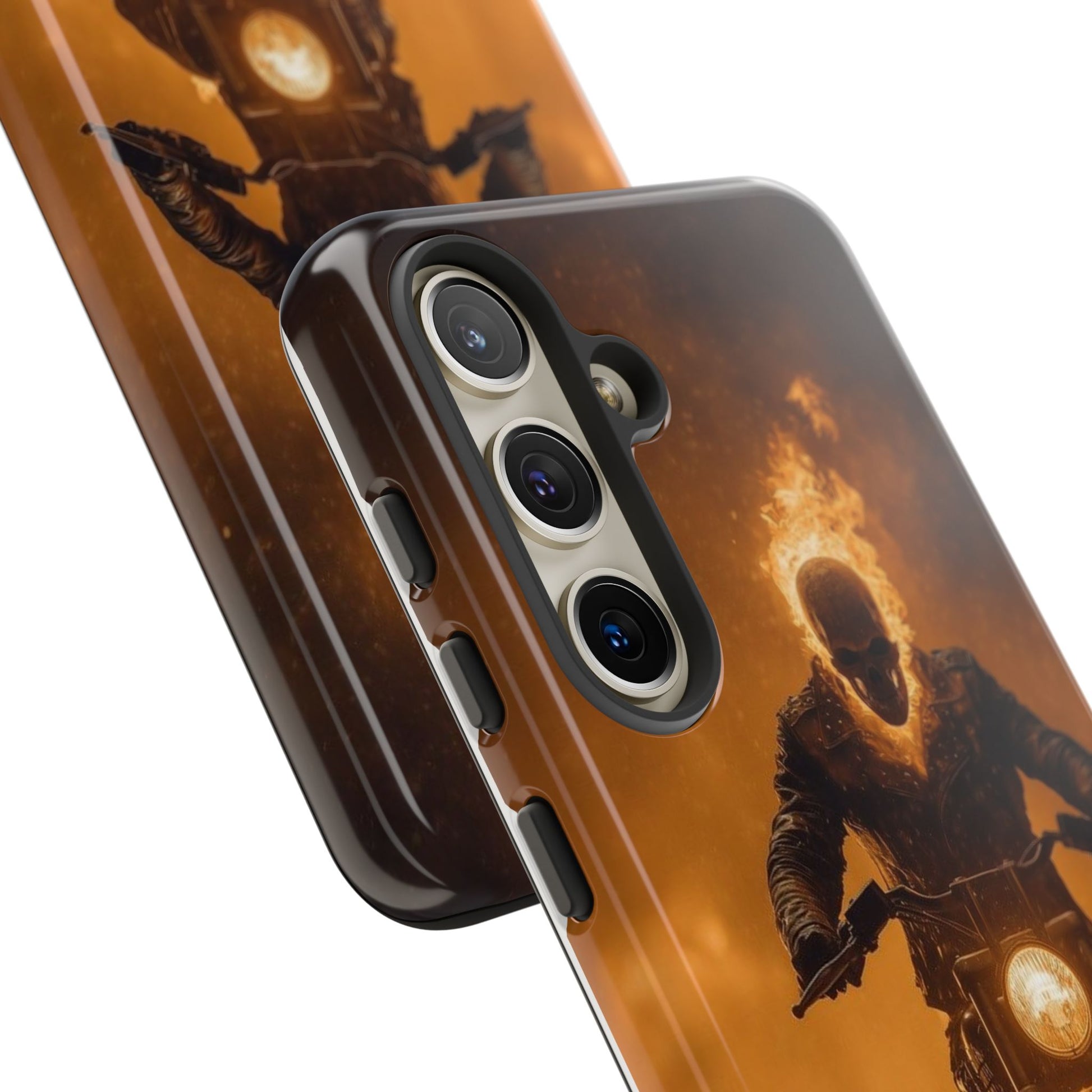 Marvel's Ghostrider Tough Cases for iPhones, Samsung, and Pixel