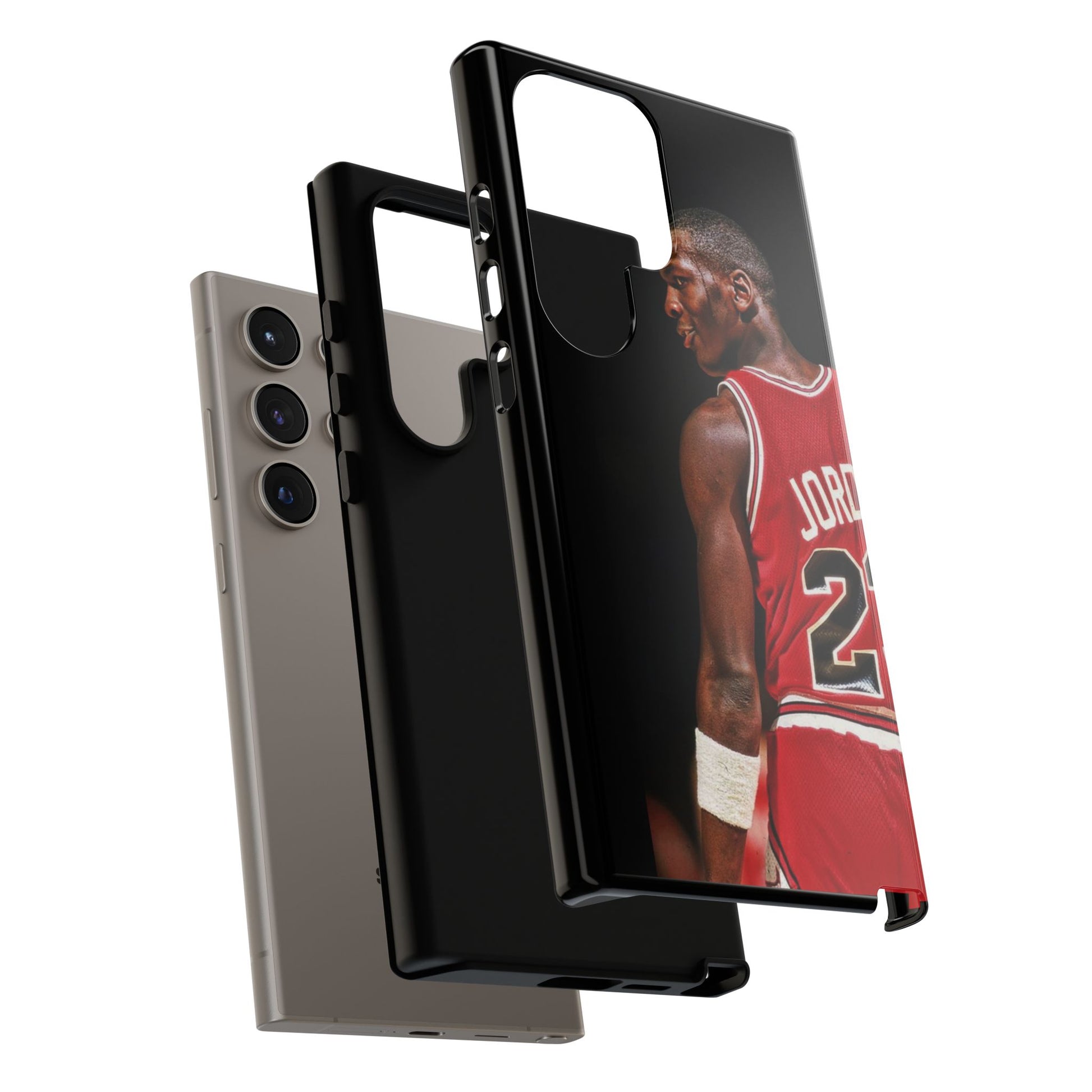 Basketball Legend Michael Jordan Tough Cases for iPhones, Samsung, and Pixel