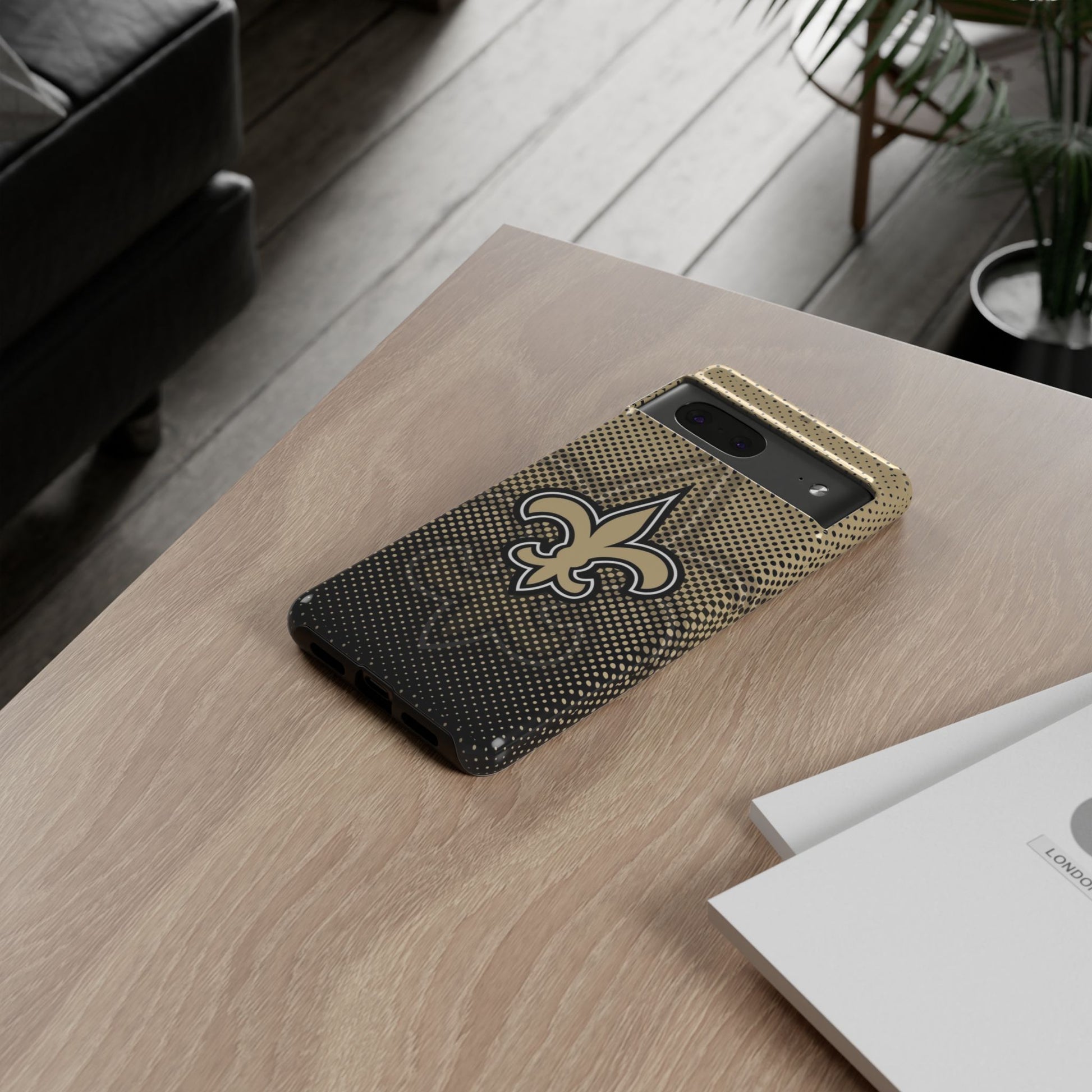 New Orleans Football Saints Logo Tough Cases for iPhones, Samsung, and Pixel