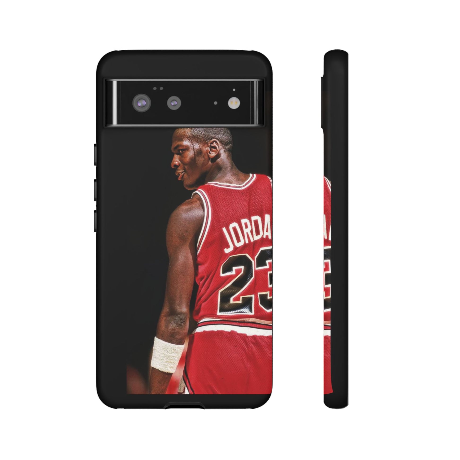 Basketball Legend Michael Jordan Tough Cases for iPhones, Samsung, and Pixel