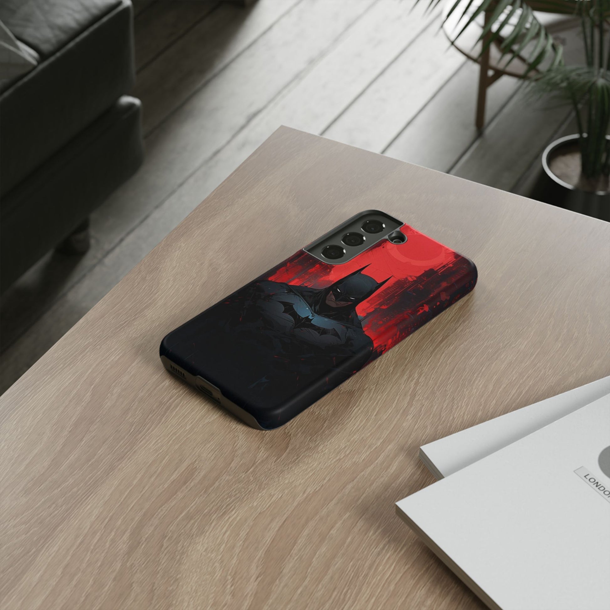 The Dark Knight Batman Tough Cases for iPhones, Samsung, and Pixel