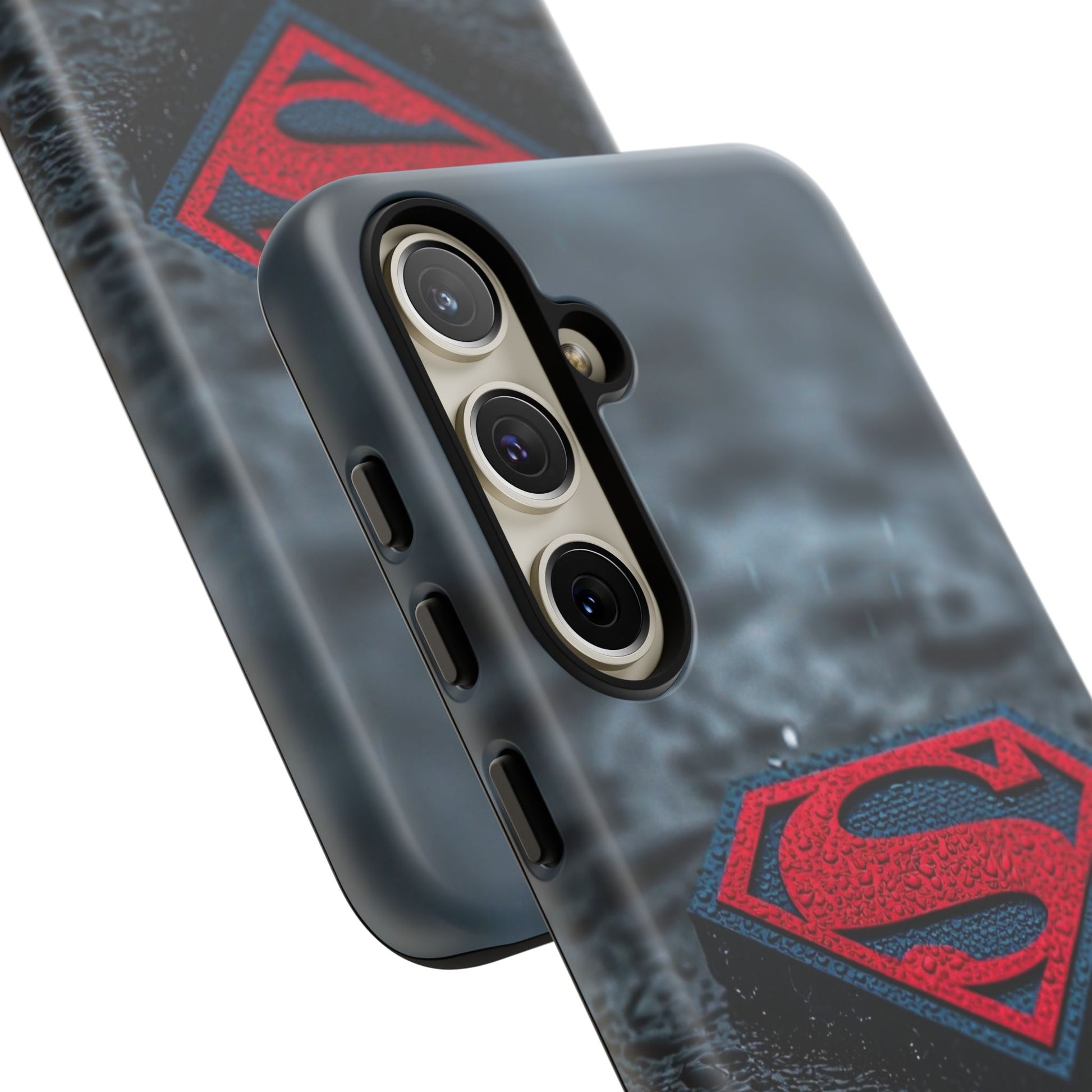 Superman Logo Tough Cases for iPhones, Samsung, and Pixel