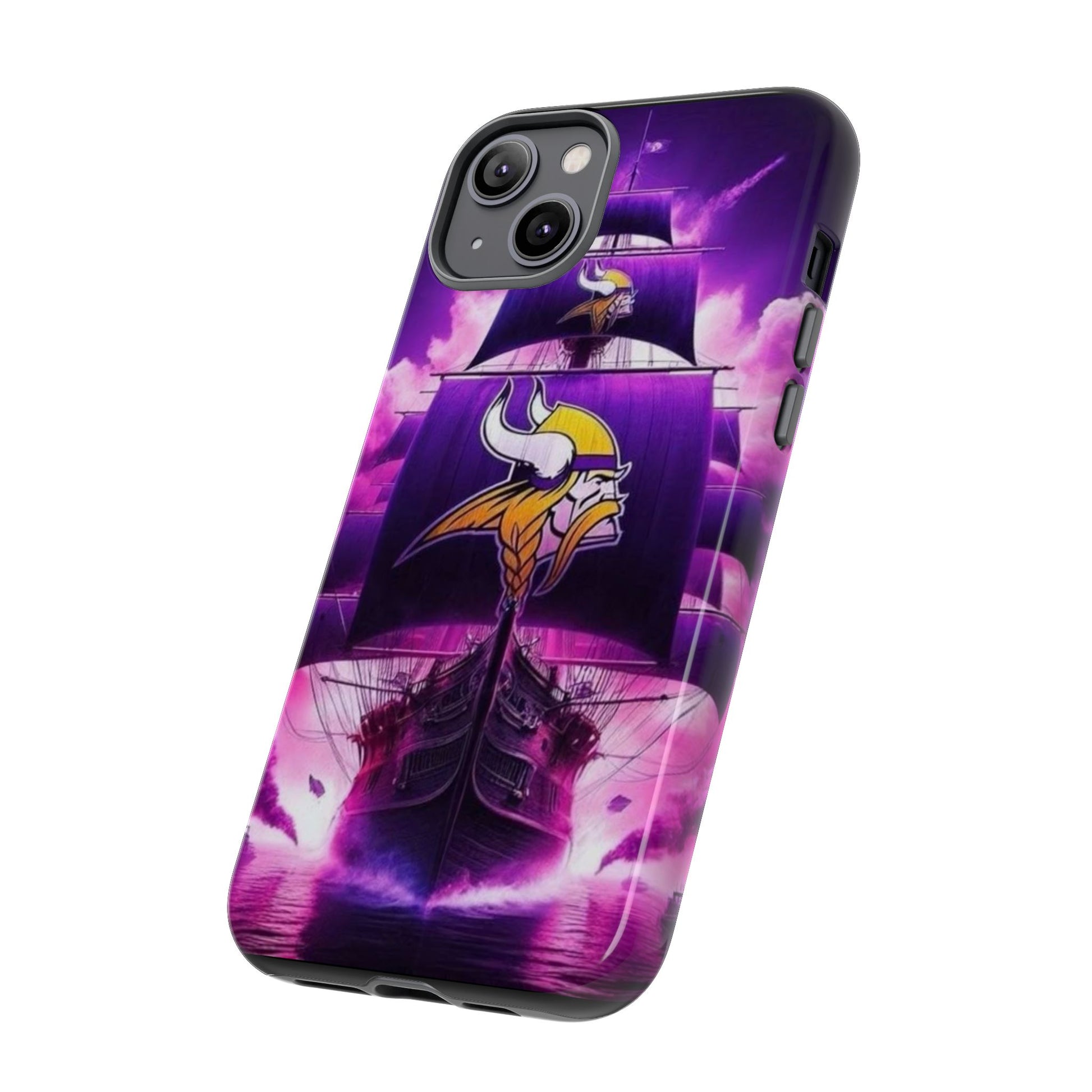 Minnesota Vikings Ship Football Phone Case, Tough Cases for iPhones, Samsung, and Pixel