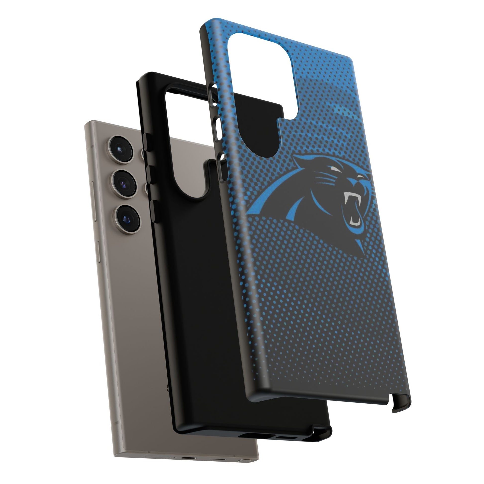 Carolina Panthers Football Logo Tough Cases for iPhones, Samsung, and Pixel