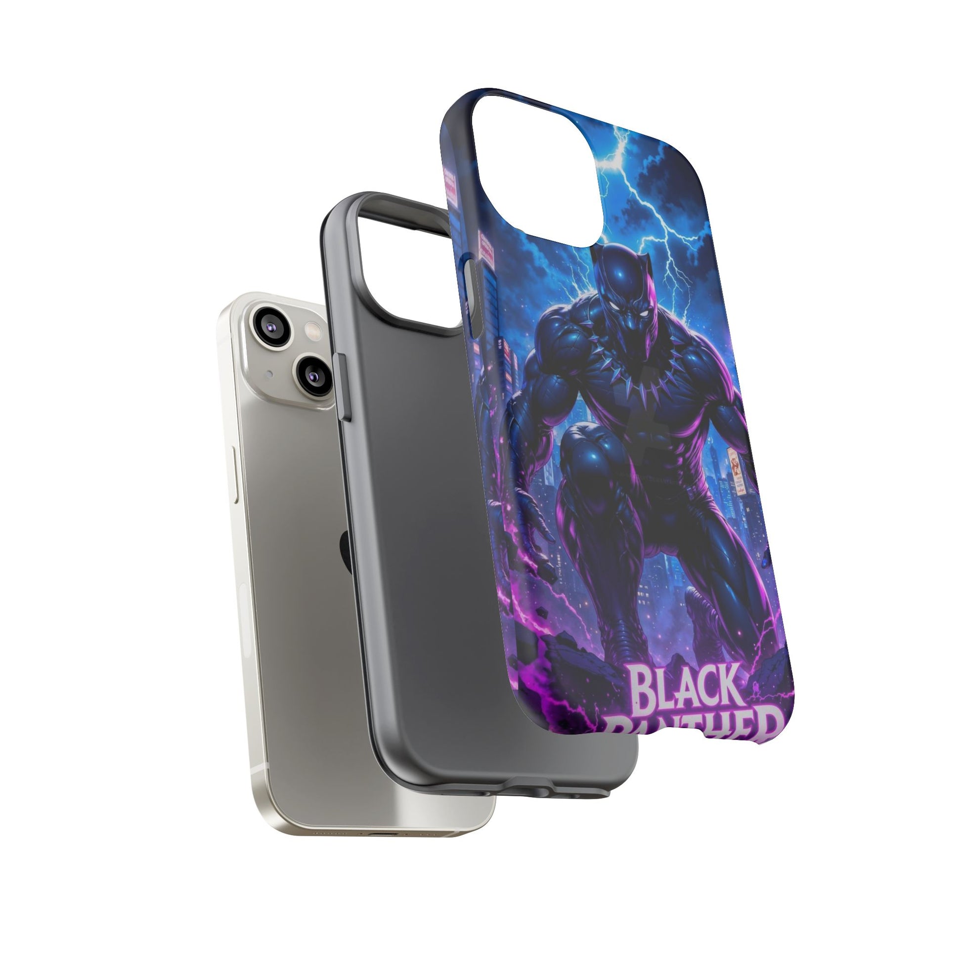 Black Panther Phone Case, Tough Cases for iPhones, Samsung, and Pixel