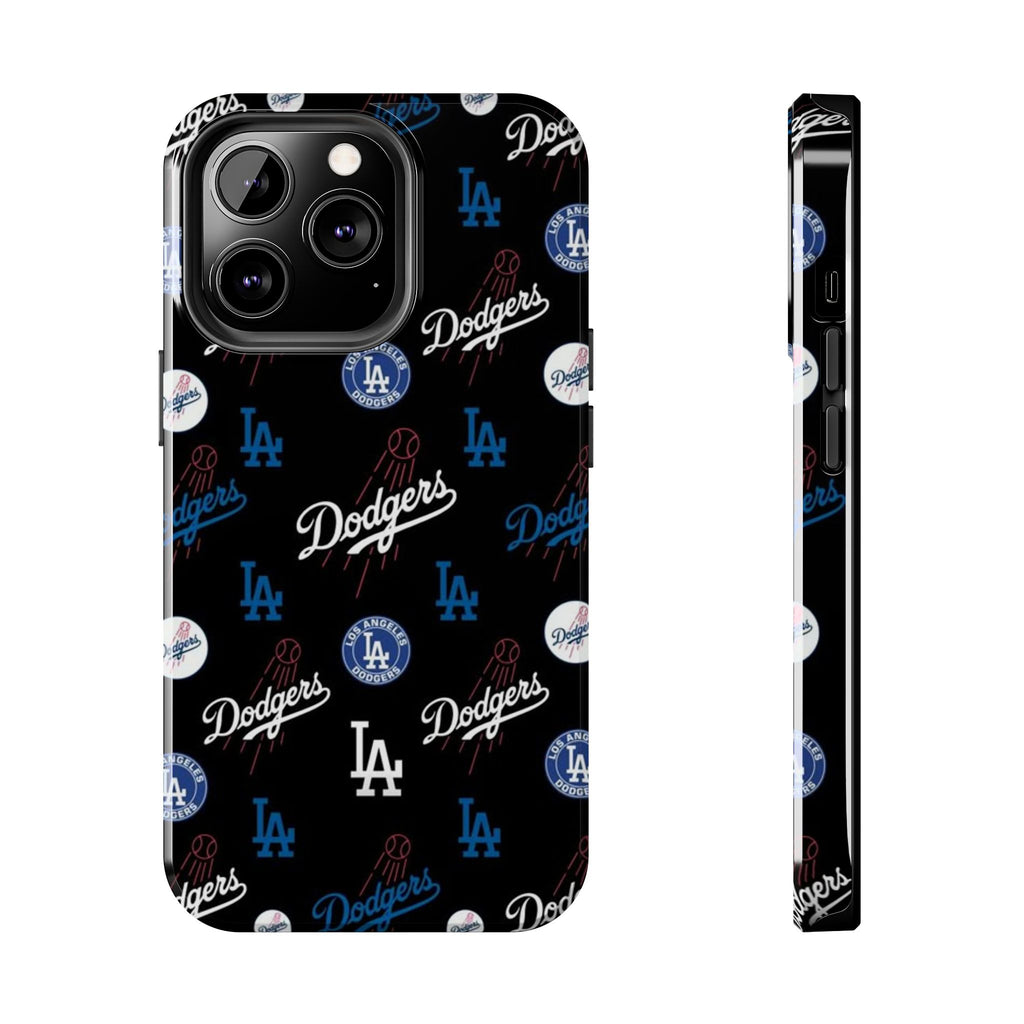 Dodgers Baseball Pattern Phone Cases for Iphones & Samsung Phones Durable