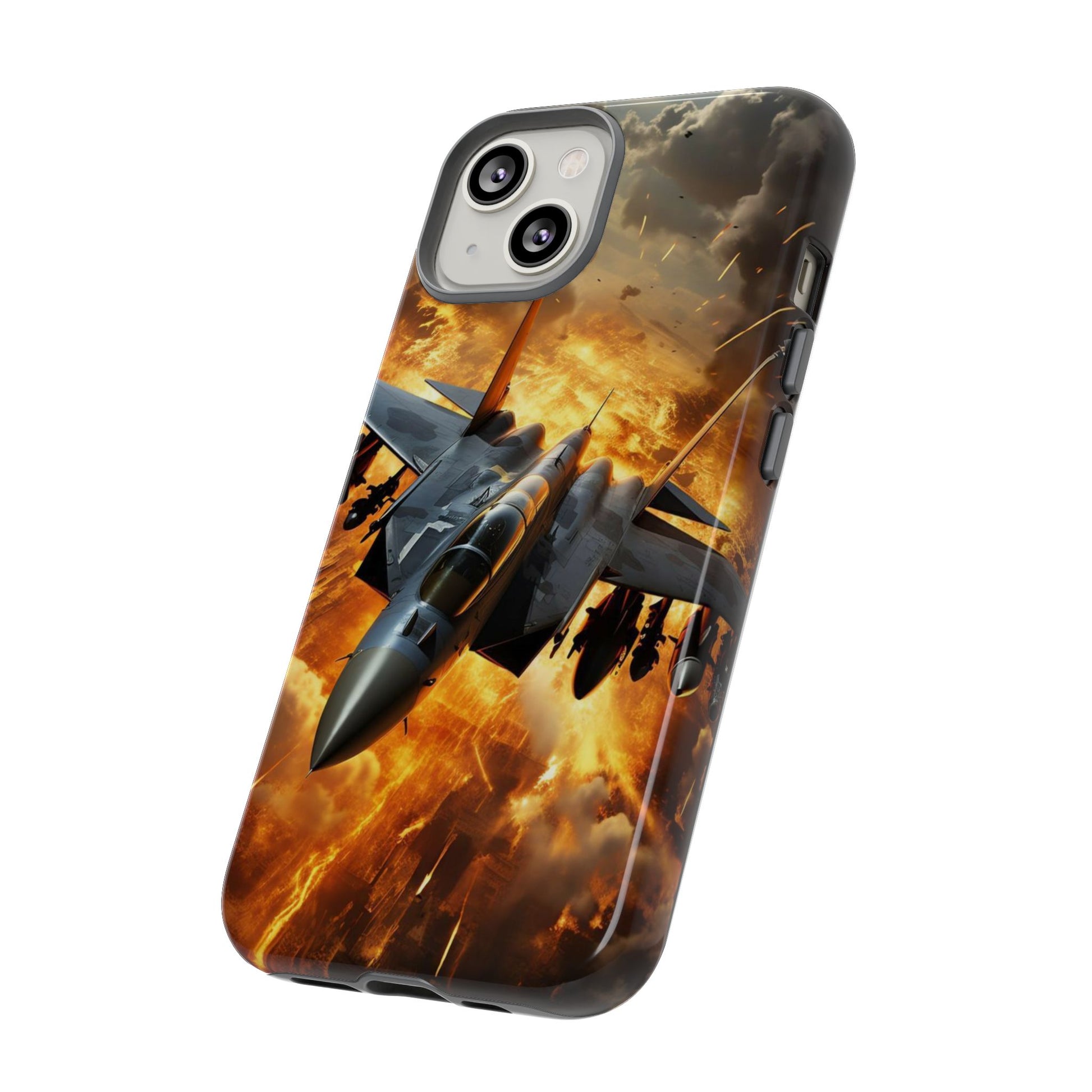 F-15 Fighter Jet Tough Cases for iPhones, Samsung, and Pixel